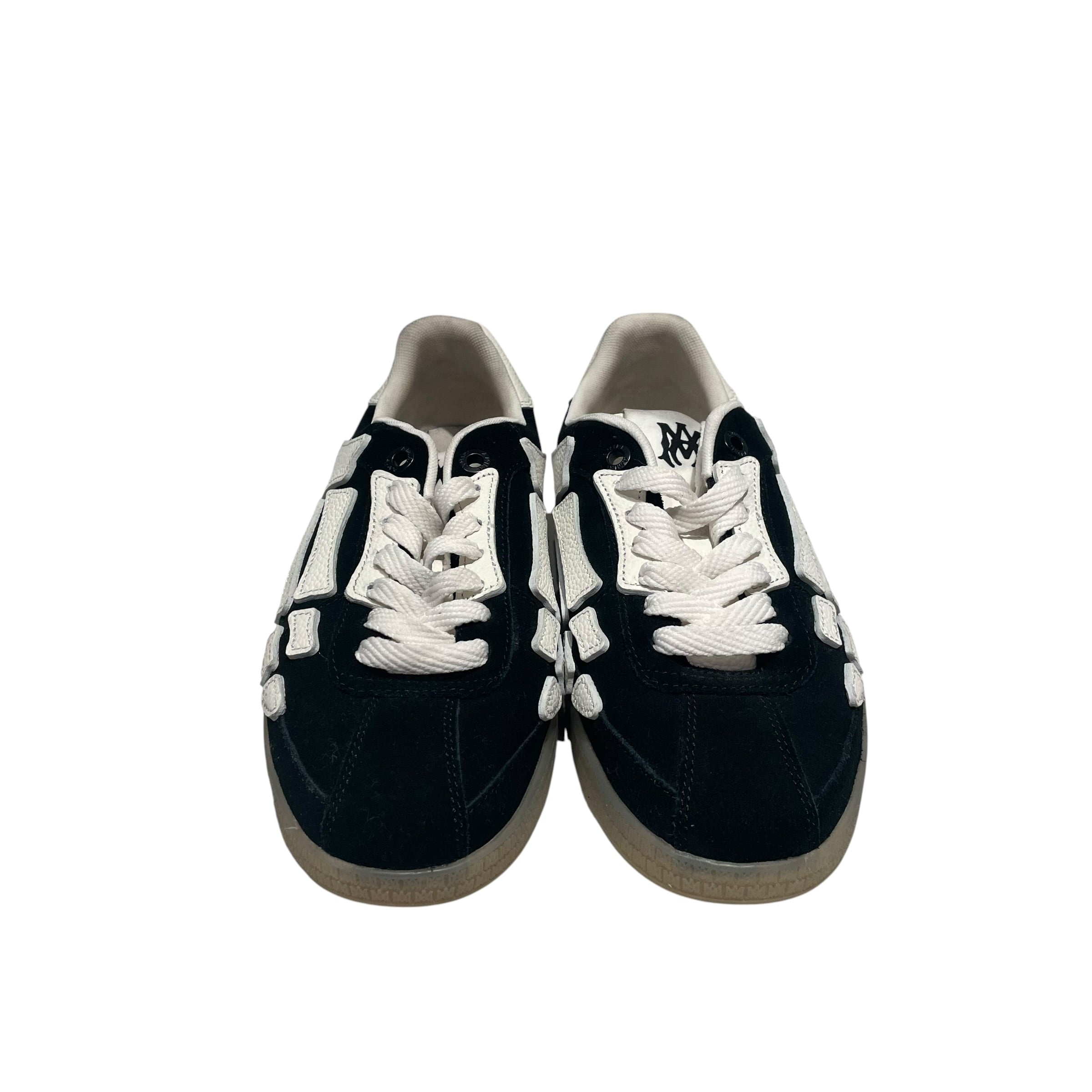 AMIRI/Low-Sneakers/US 9/Cotton/BLK/Pacific Bones Sneaker view 3