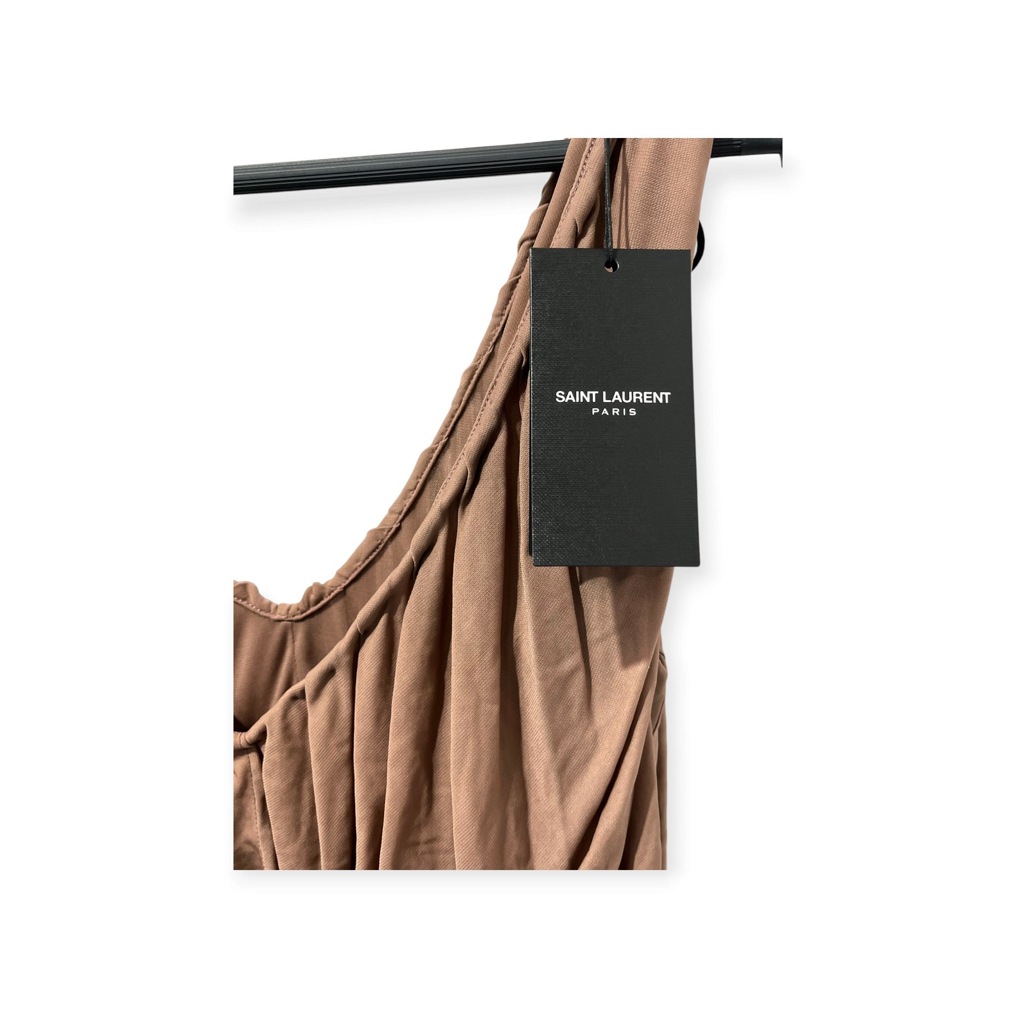 SAINT LAURENT/Dress/40/BEG/BNWT JERSEY CUPRO DRESS view 5
