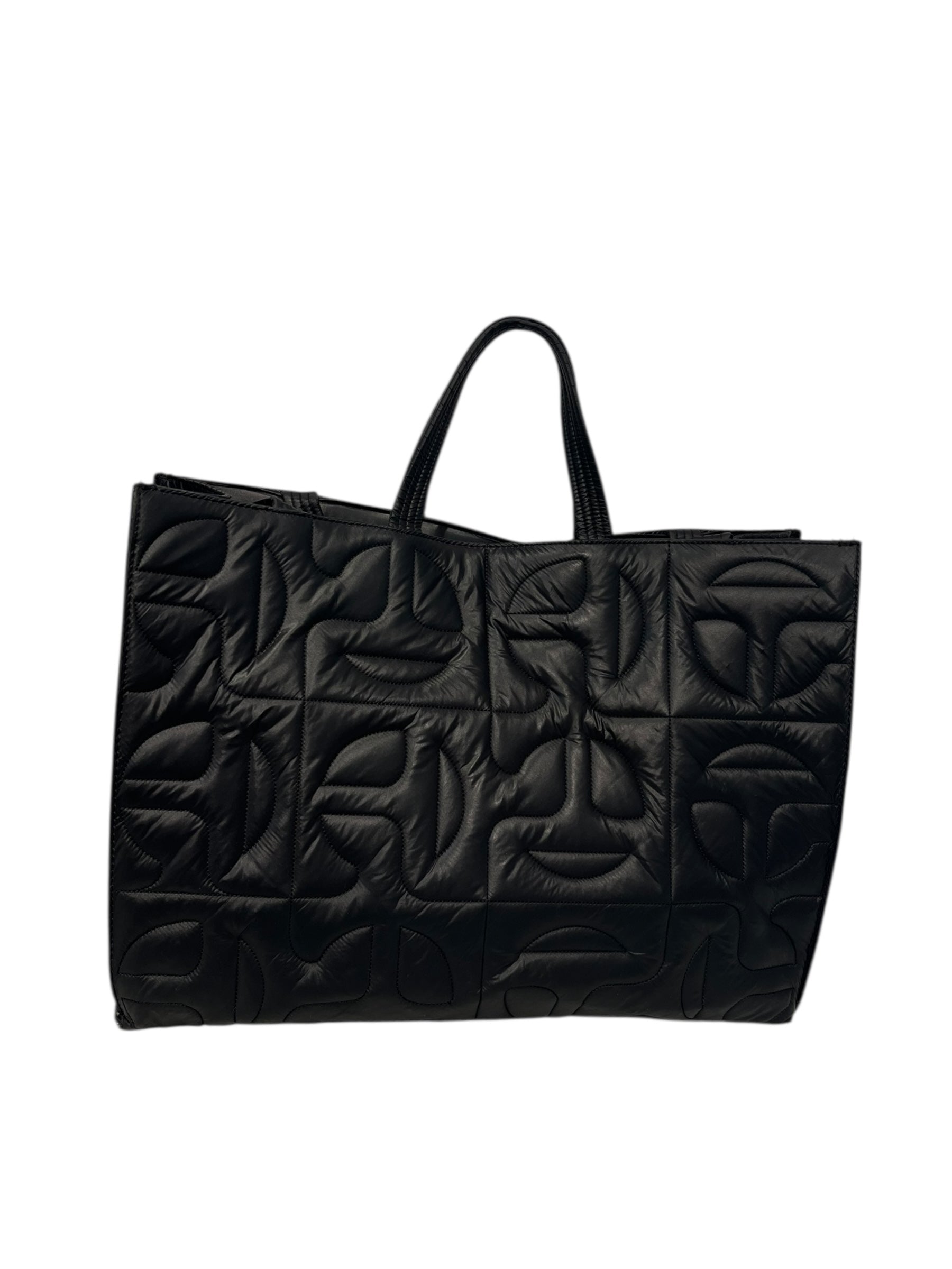 Telfar/MOOSE KNUCKLES/Tote Bag/Monogram/Leather/BLK/PO 007004 view 2