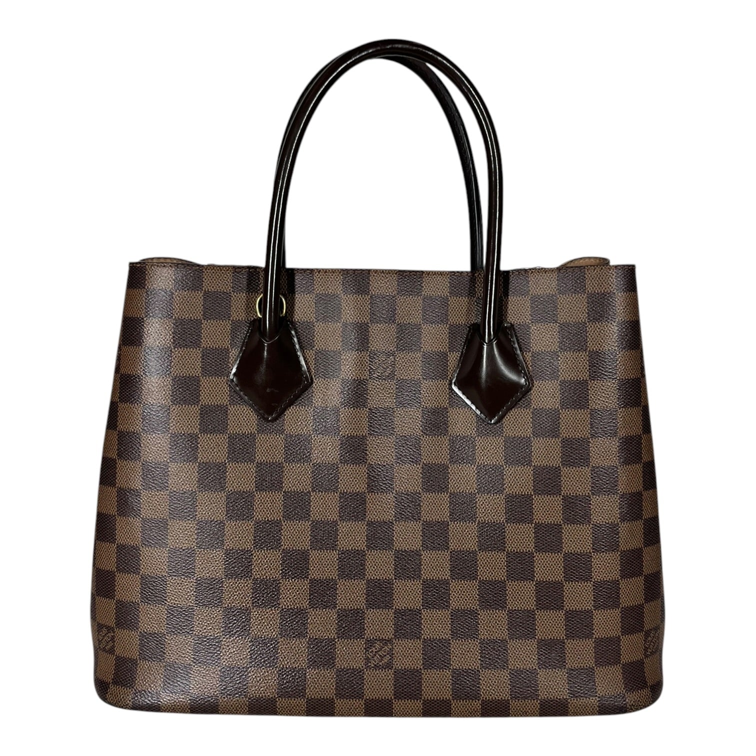 LOUIS VUITTON/Tote Bag/Monogram/Leather/BRW/Kensington tote bag view 2