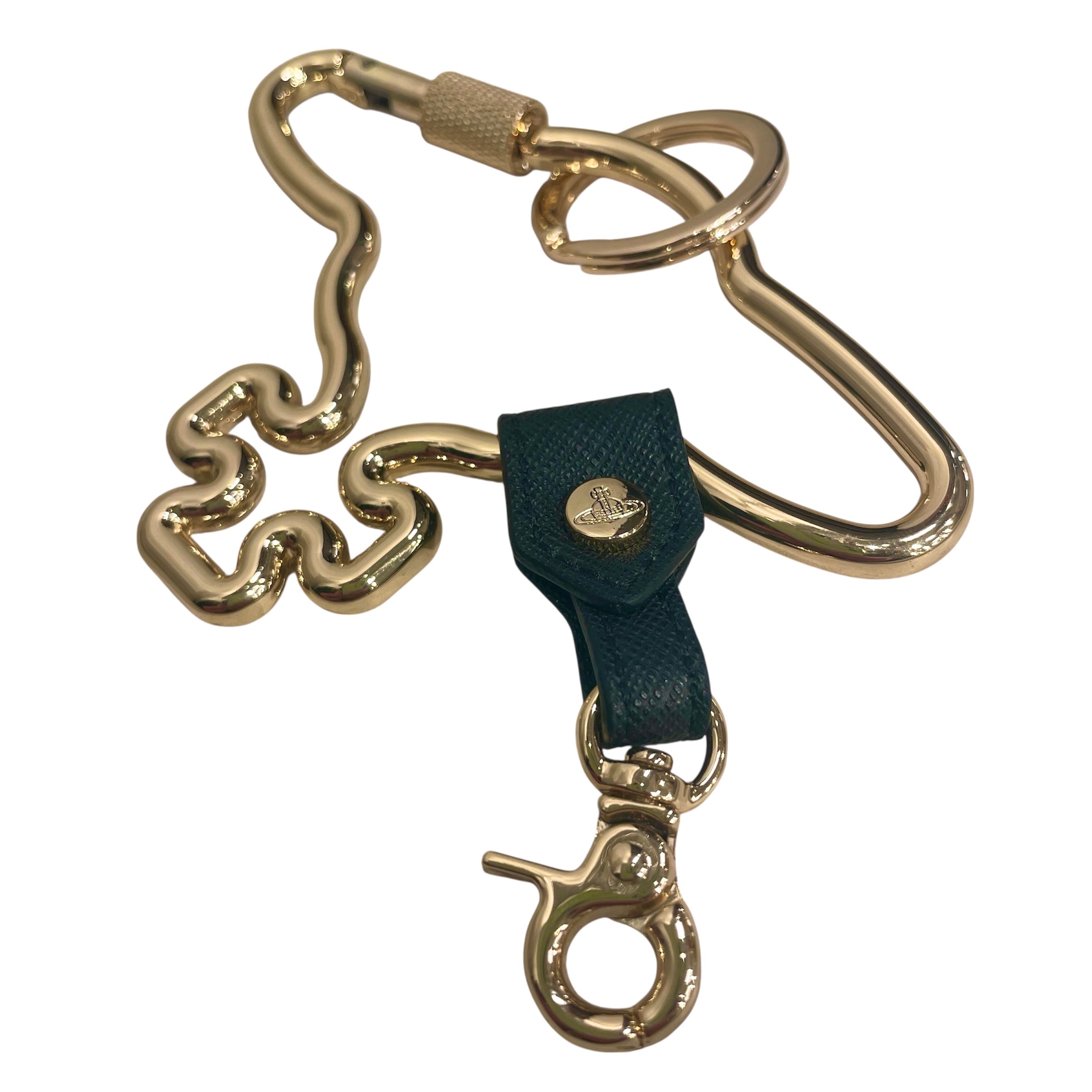 Vivienne Westwood/Accessories/GLD/ORB CARABINER/KEYCHAIN view 3