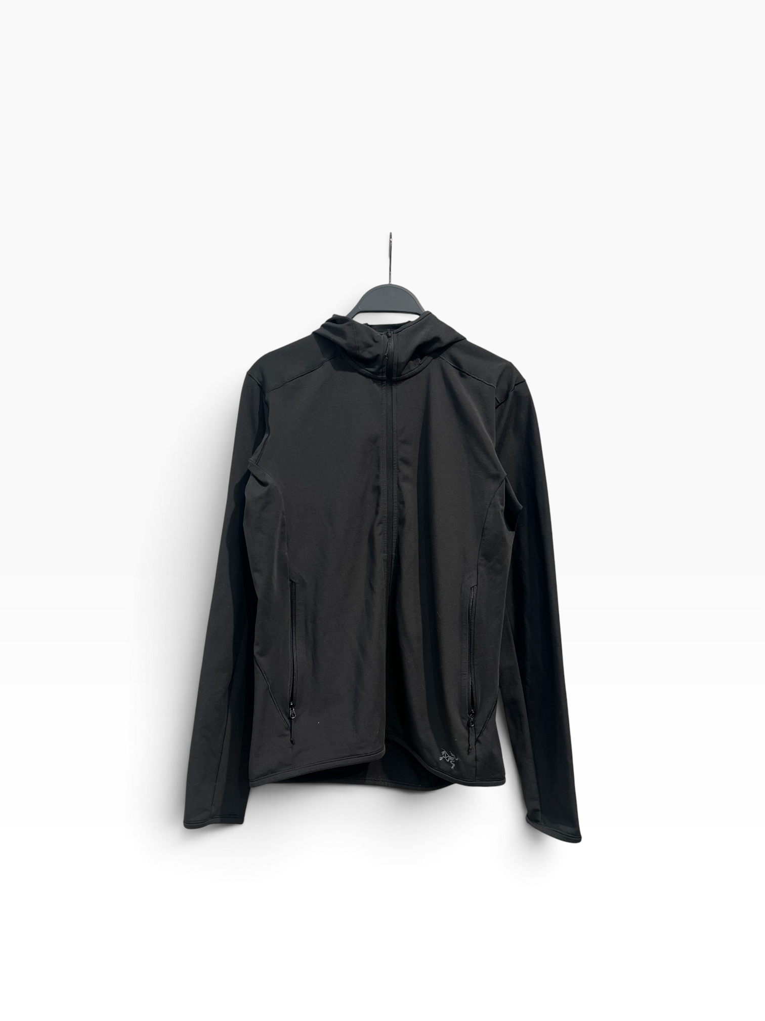 ARC'TERYX/Windbreaker/M/Nylon/BLK/ATOM HOODED PUFF RAONCOAT view 1