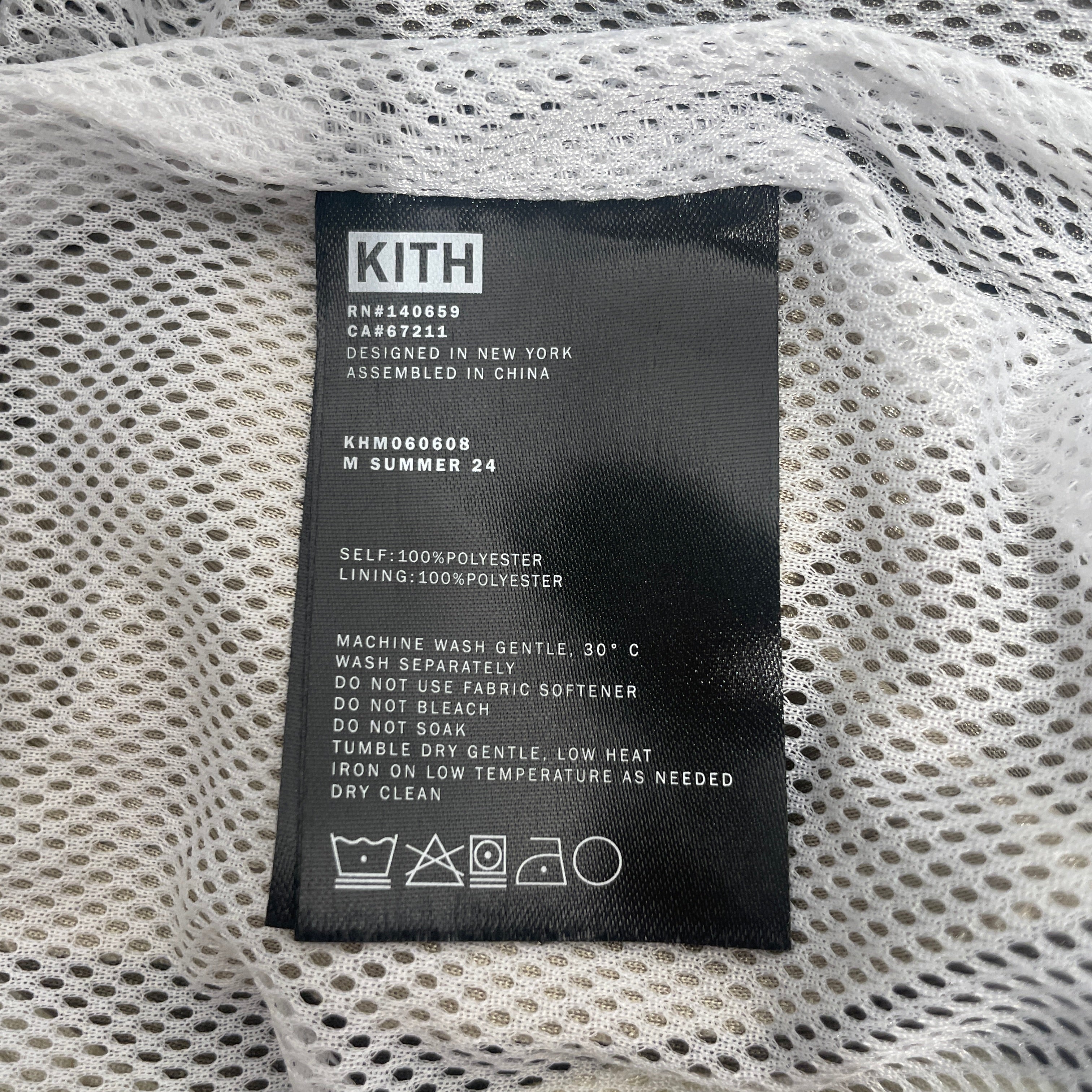 KITH/Shorts/XL/Nylon/MLT/FAILLE JERSEY TURBO BEIGE view 4