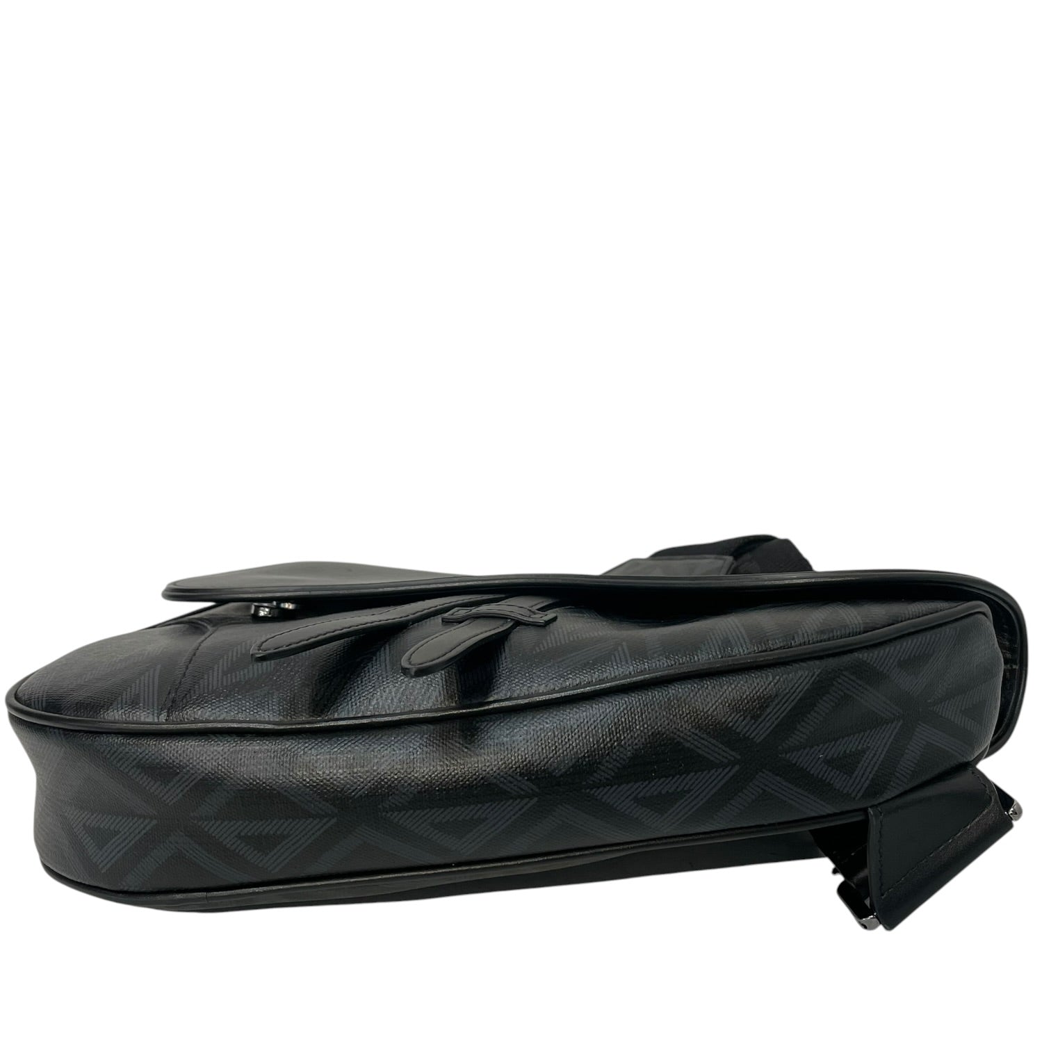 Christian Dior/Fanny Pack/All Over Print/Leather/IDG/saddle bag diamond canvas view 3