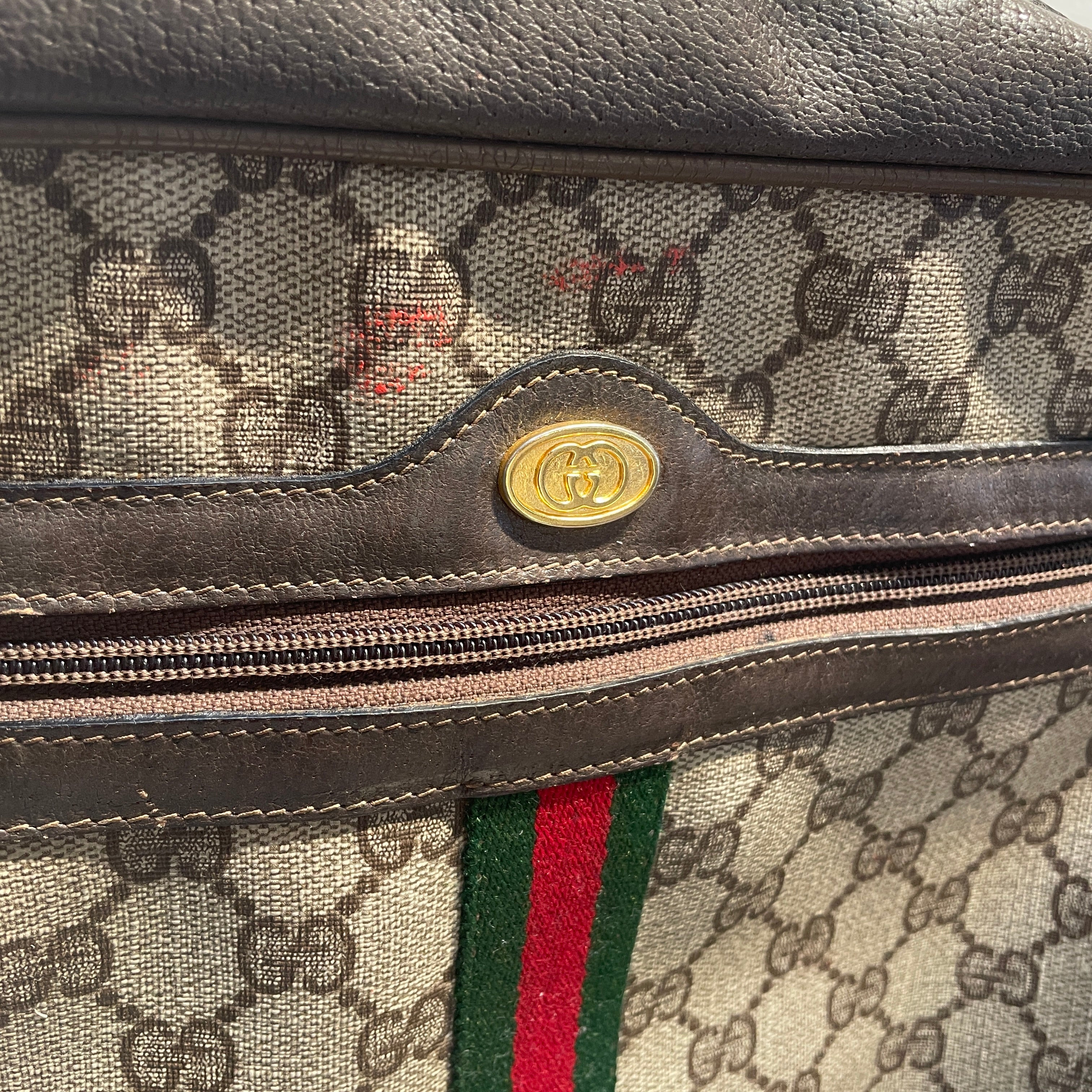 GUCCI/Cross Body Bag/Monogram/BRW/cross bag view 4