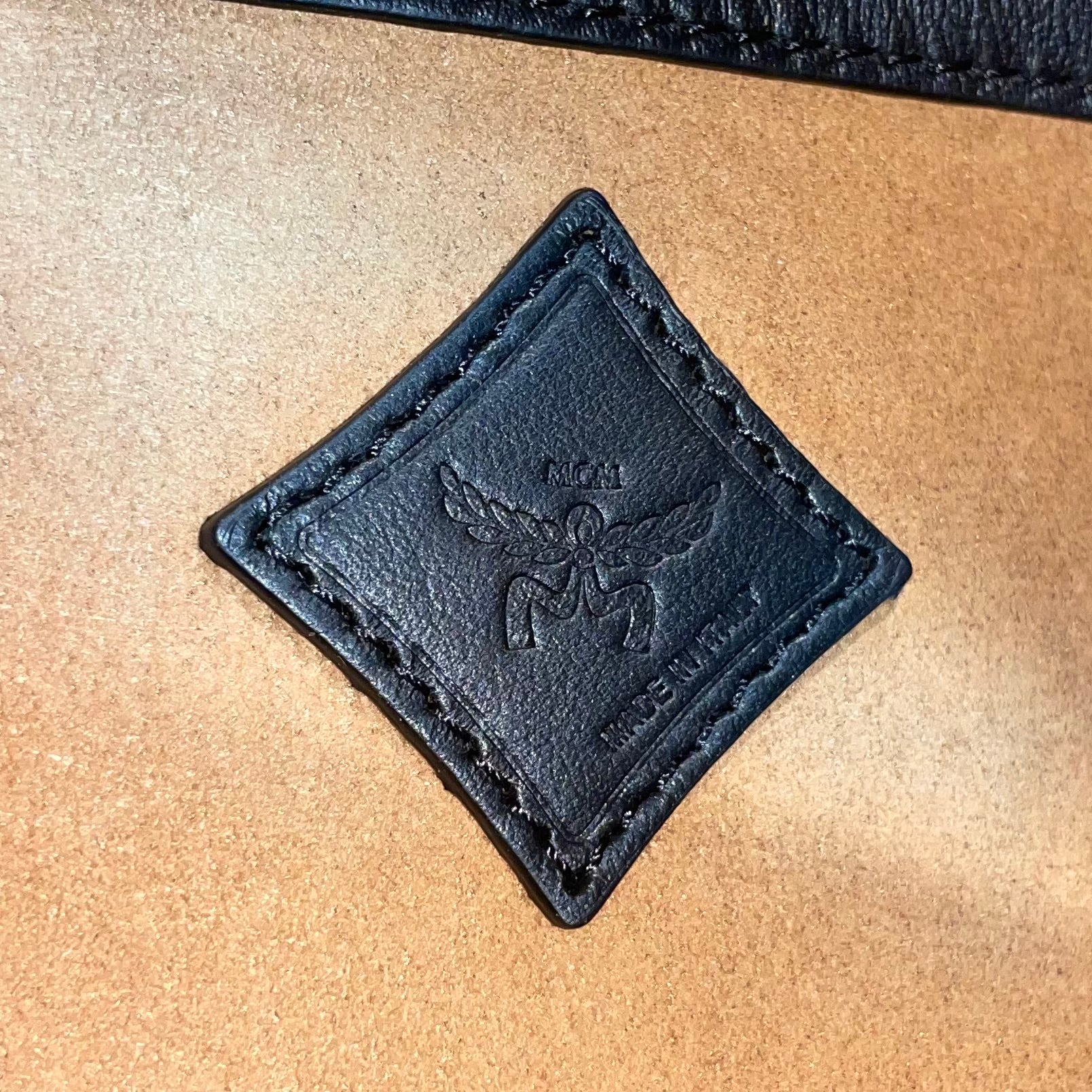 MCM/Bag/Monogram/Leather/BLK/ view 3