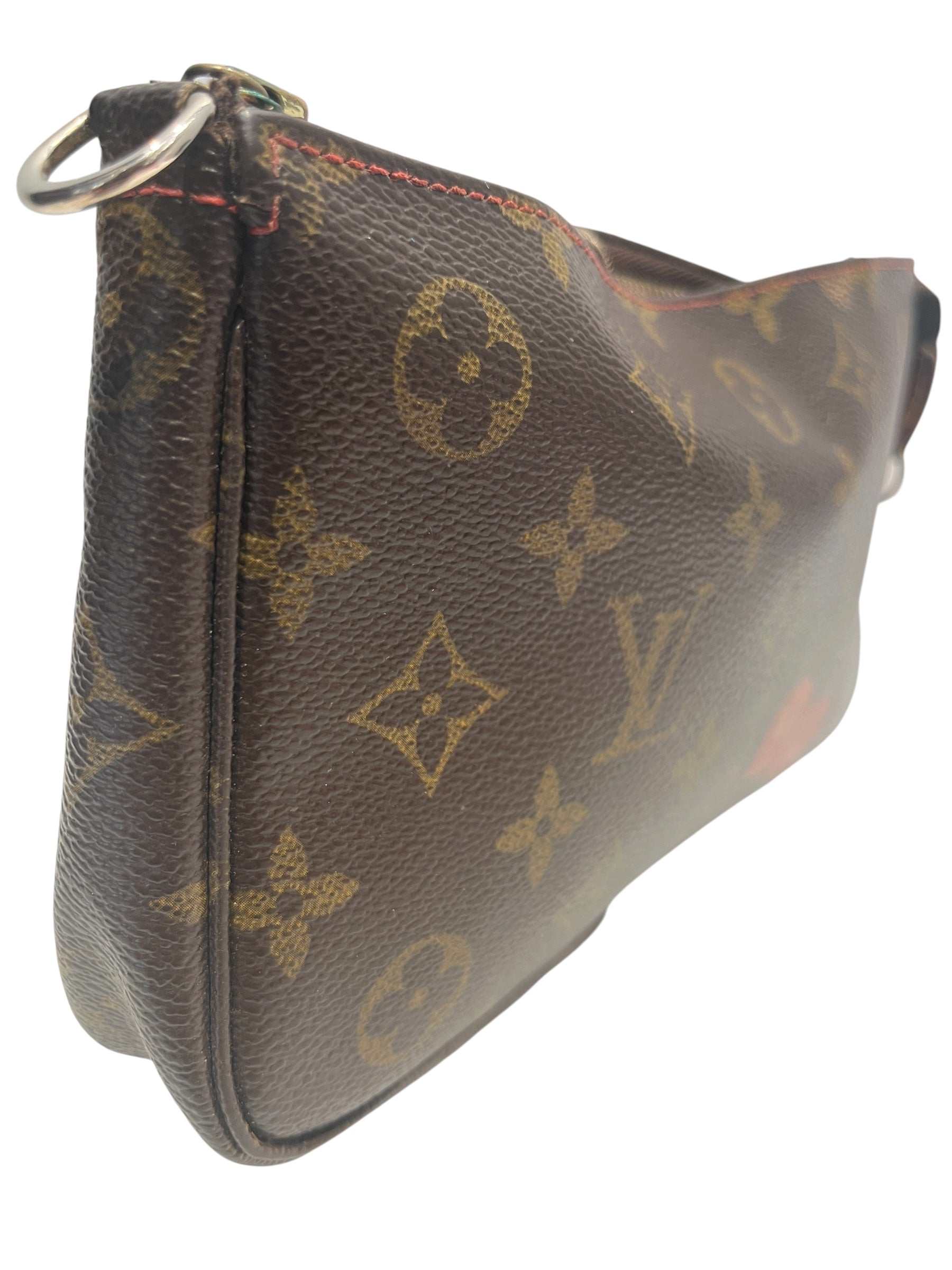 LOUIS VUITTON/Pouch/Monogram/Leather/BRW/CERISES POCHETTE CHERRY view 4