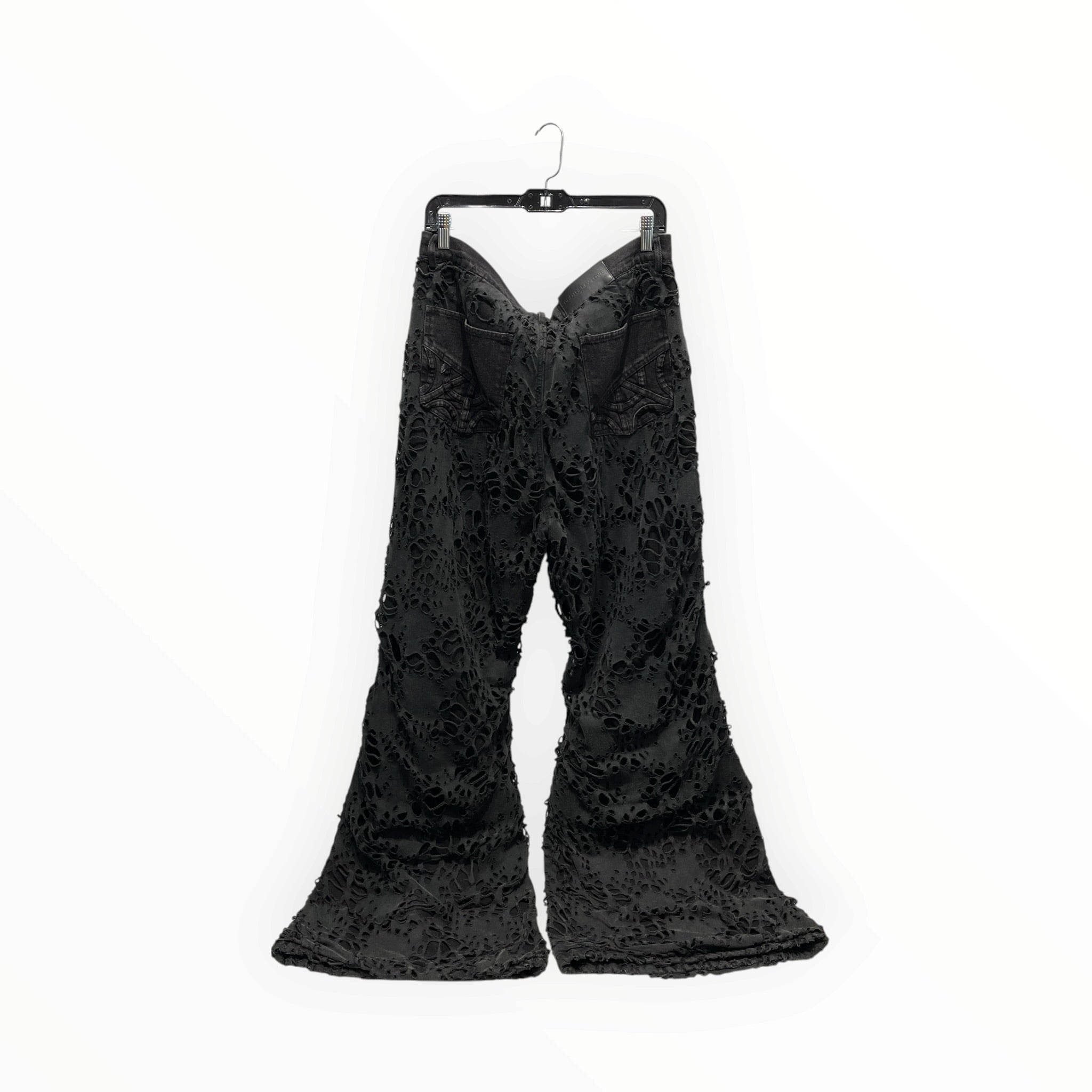 brotherly love/Pants/XL/Cotton/BLK/netted view 2