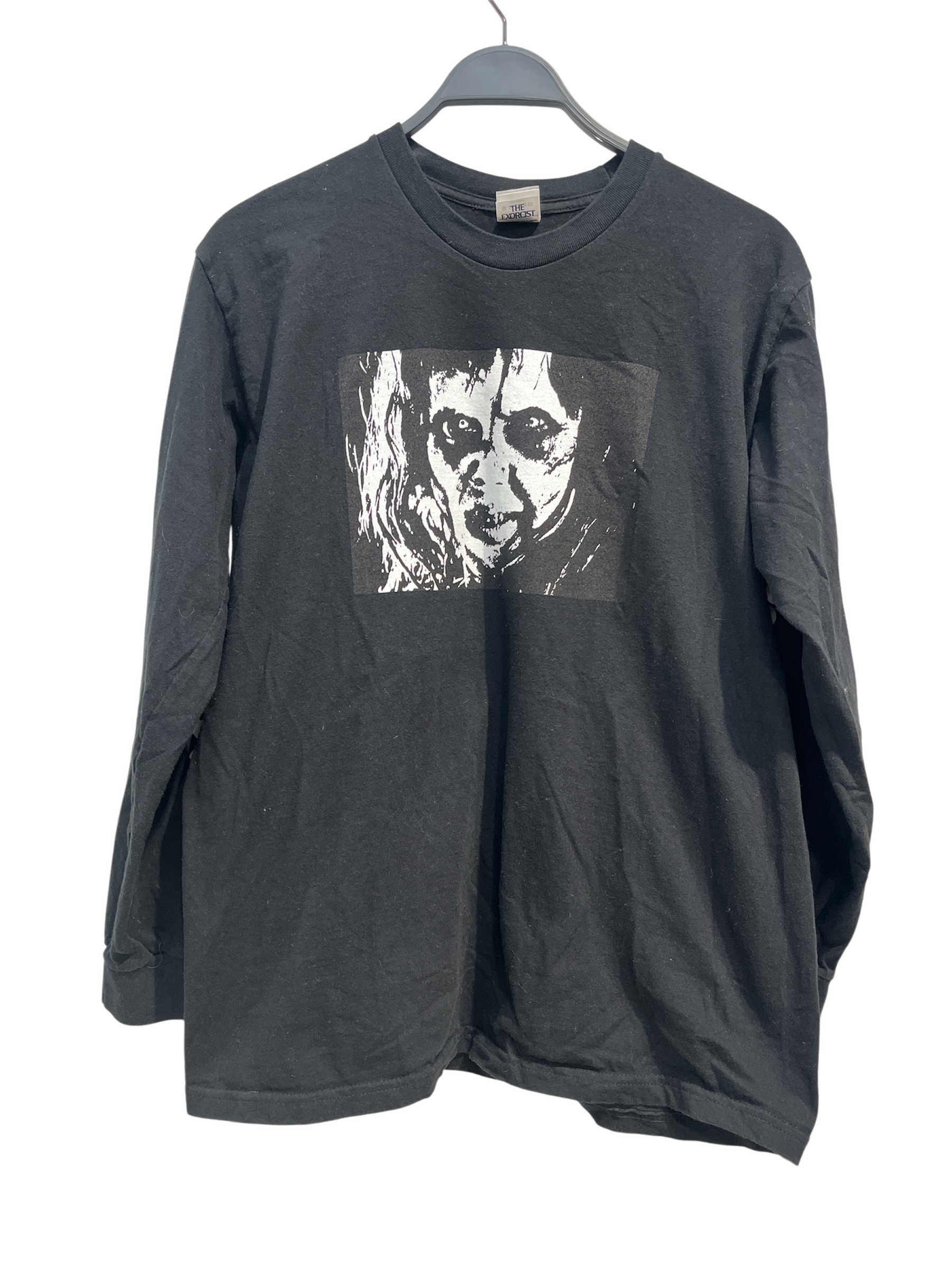 THE EXORCIST/Supreme/LS T-Shirt/M/Cotton/BLK/Graphic/COLLAB LONGSLEEVE view 1