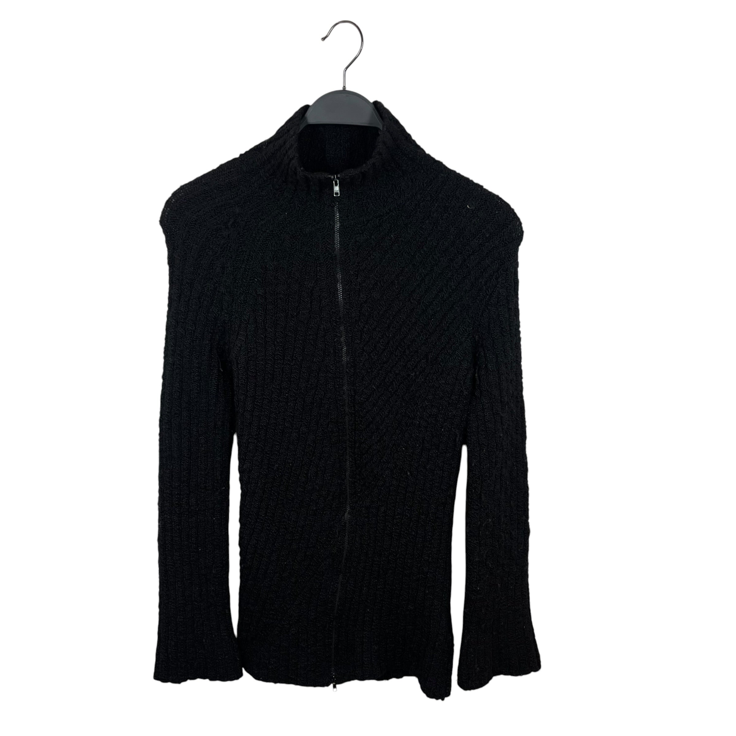 YOHJI YAMAMOTO/Sweater/3/Wool/BLK/ view 1