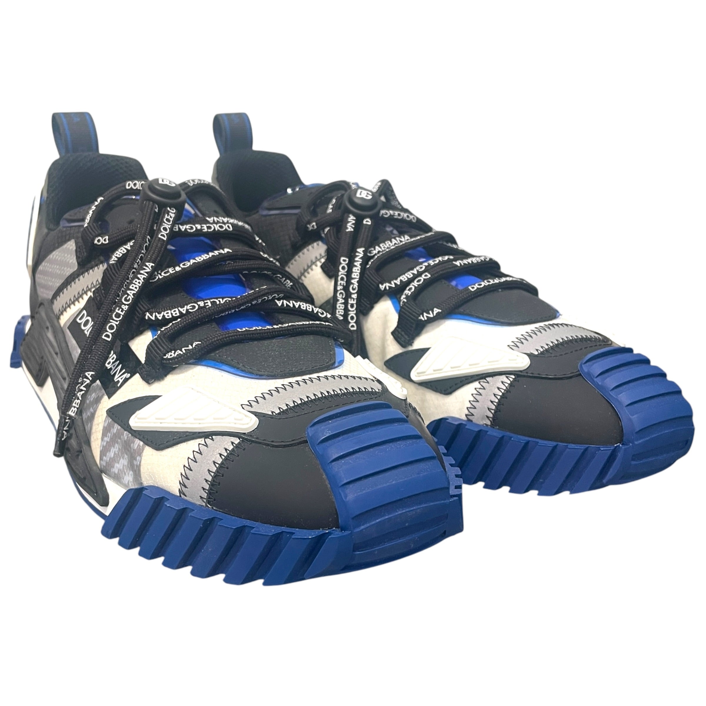 DOLCE&GABBANA/Low-Sneakers/EU 46/Leather/BLU/NS1 view 1