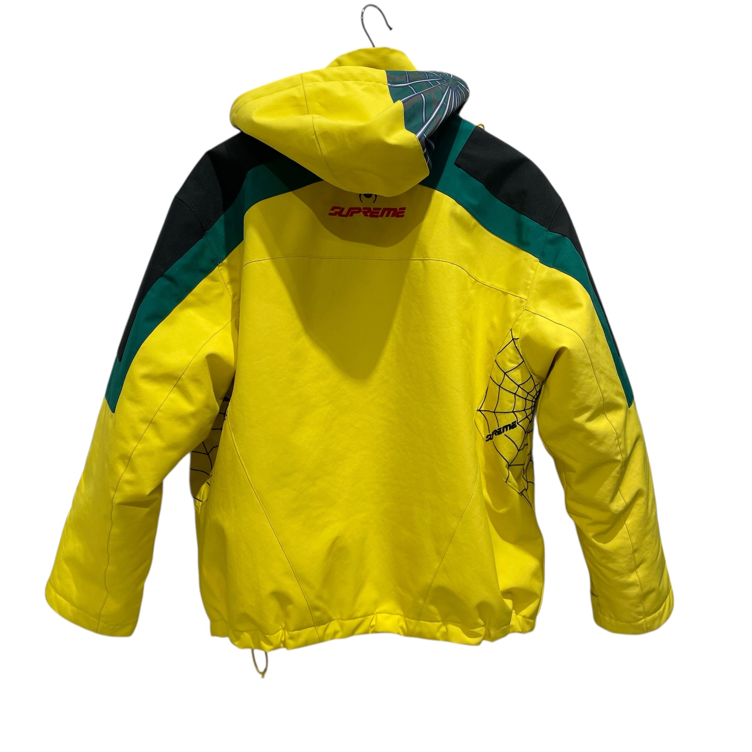 Supreme/SPYDER/Puffer Jkt/S/Nylon/YEL/technical jacket FW24 view 2