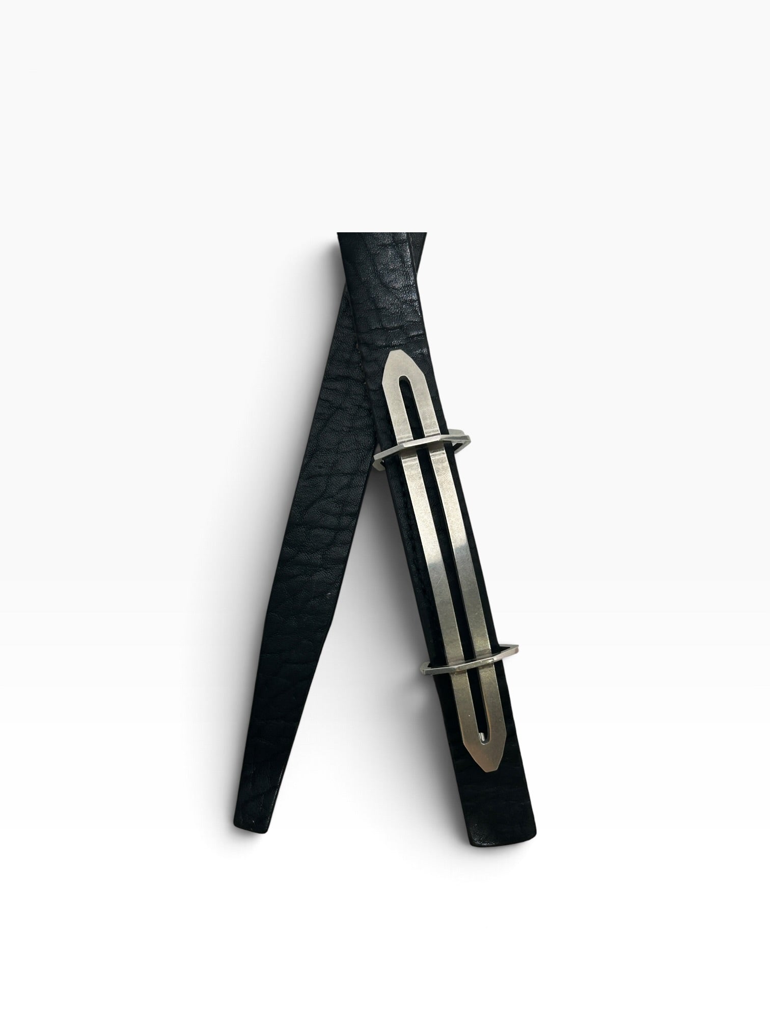 _JULIUS/Belt/Leather/BLK/M's/ view 2