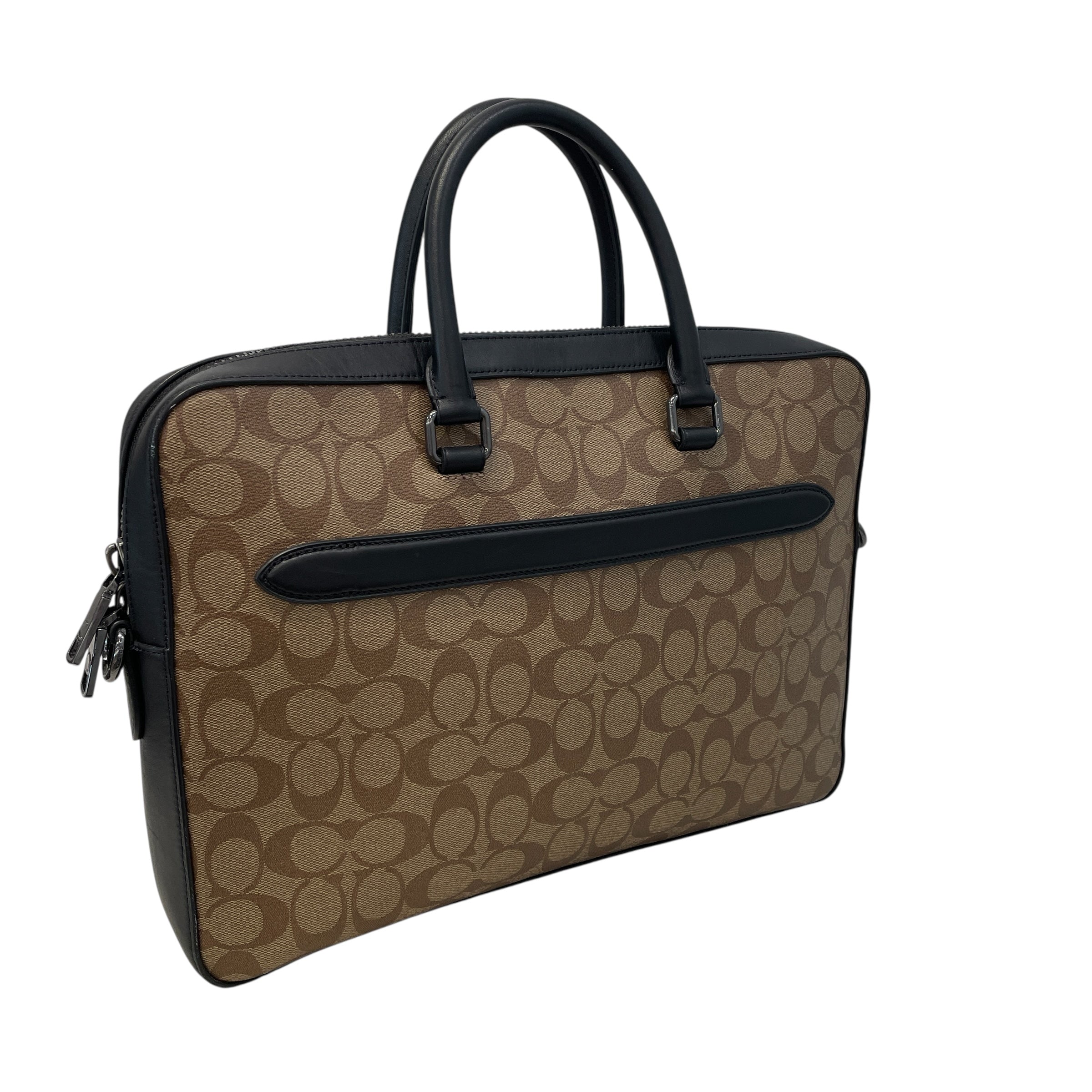 COACH/Briefcase/L/Monogram/Leather/BRW/ view 2
