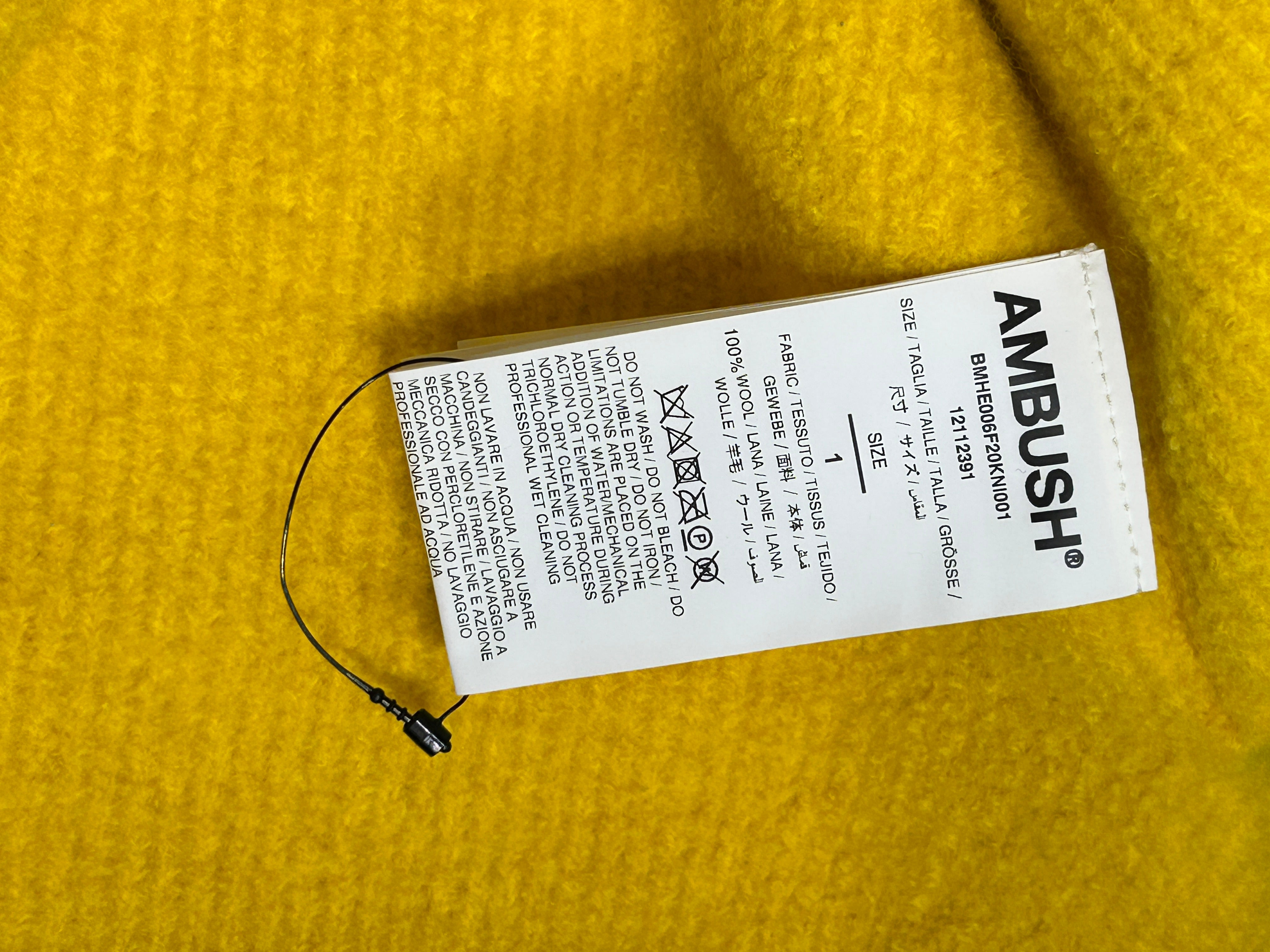 AMBUSH/Heavy Sweater/1/Cotton/GLD/ view 5