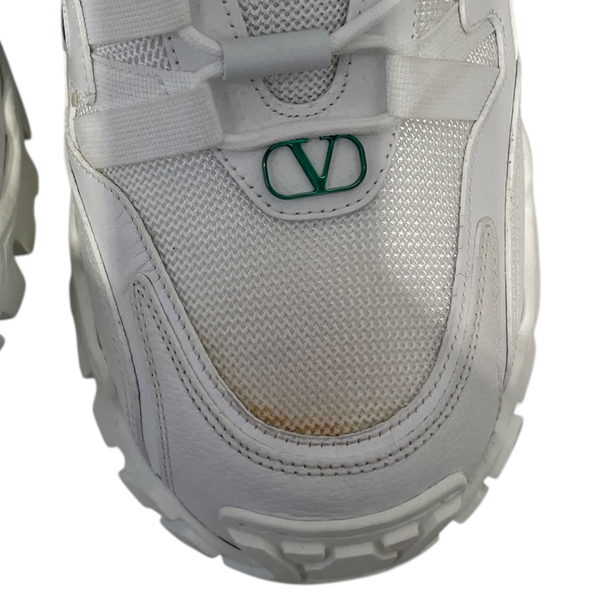 VALENTINO/UNDERCOVER/Low-Sneakers/EU 41/Leather/WHT/UNDERCOVERCOLLAB view 3