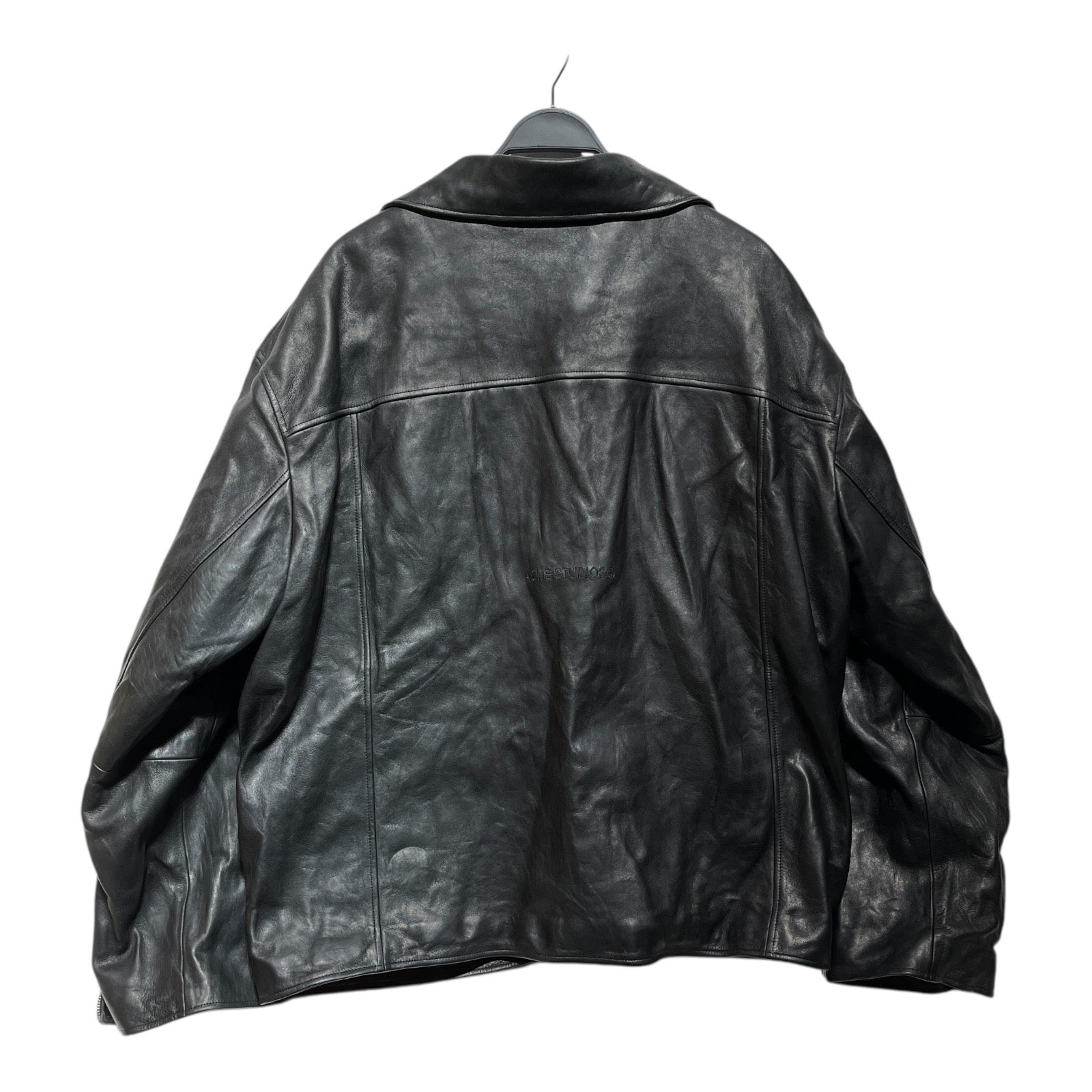 Acne Studios/Leather Jkt/54/Leather/BLK/BIKER view 2