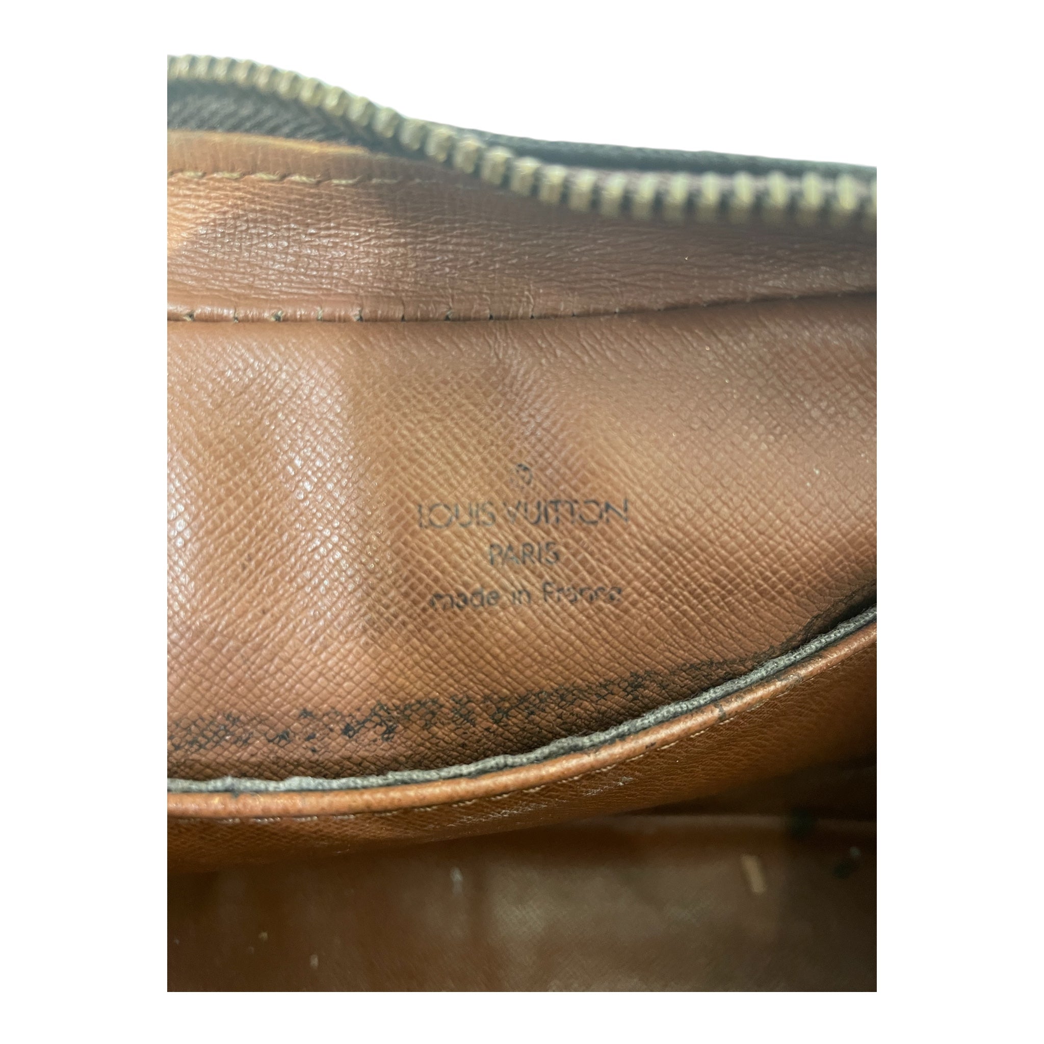 LOUIS VUITTON/Pouch/Monogram/Leather/BRW/Monogram makeup bag view 5