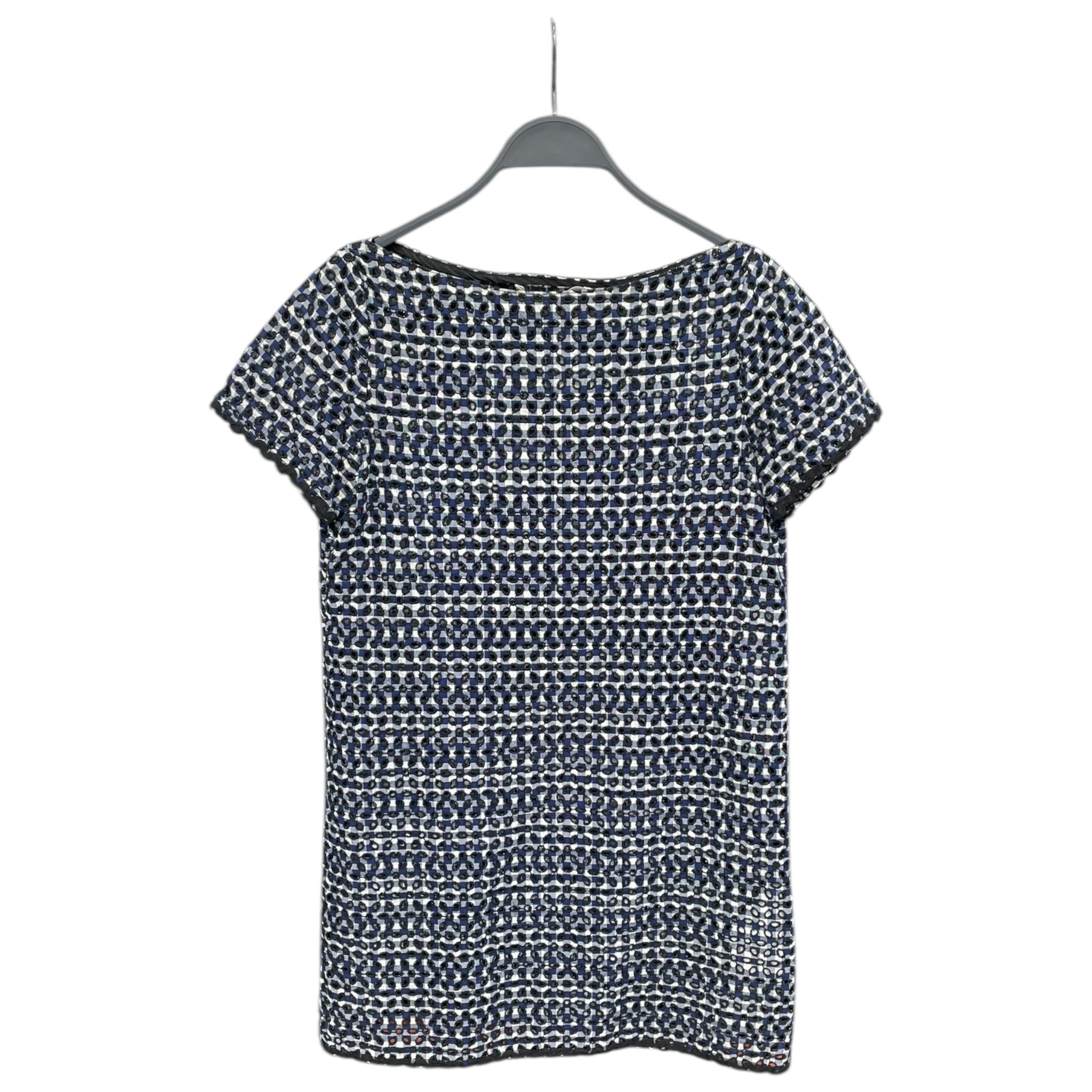 sacai luck/Dress/2/All Over Print/Cotton/NVY/ view 1
