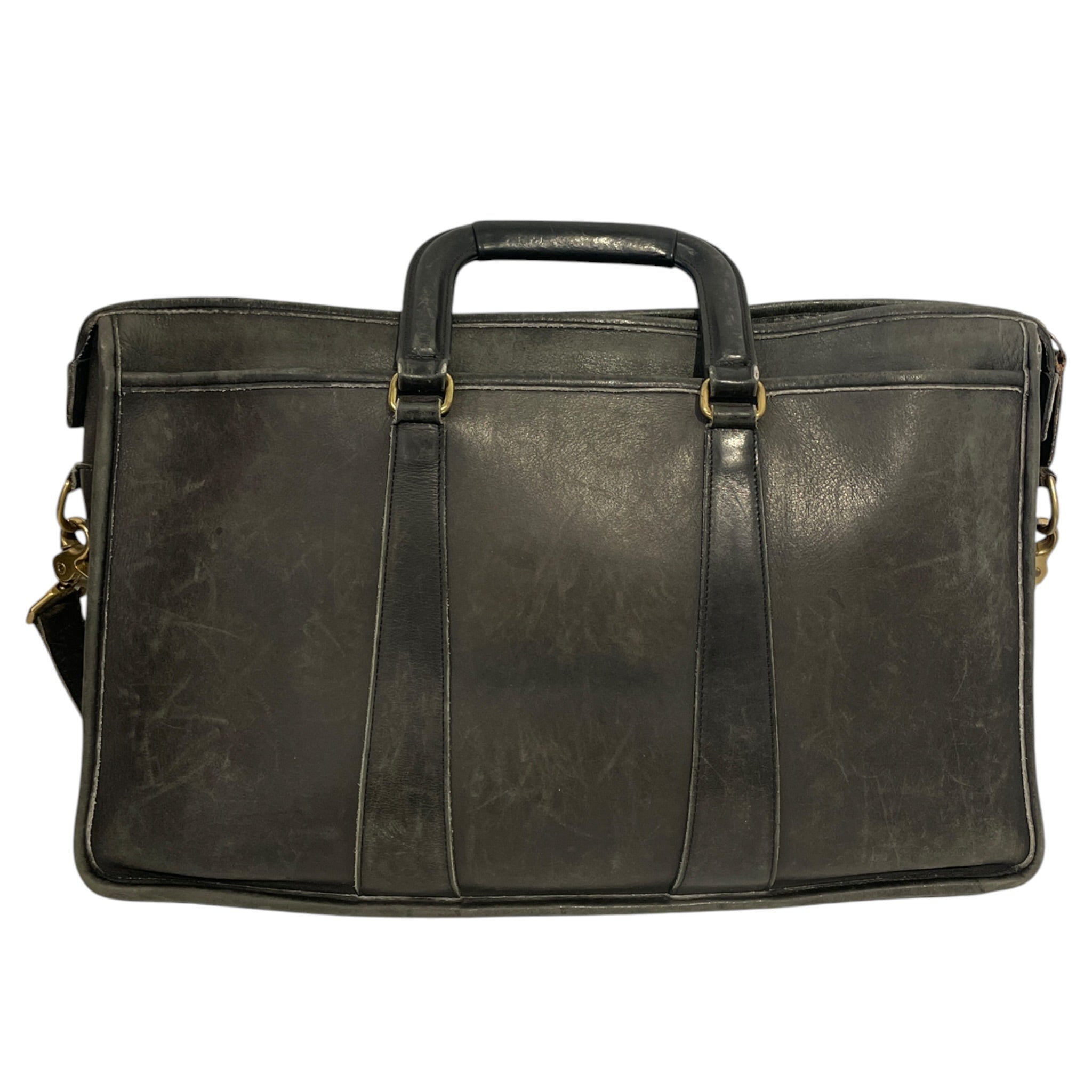 COACH/Bag/Leather/BLK/COACH BLK LAPTOP BAG view 2