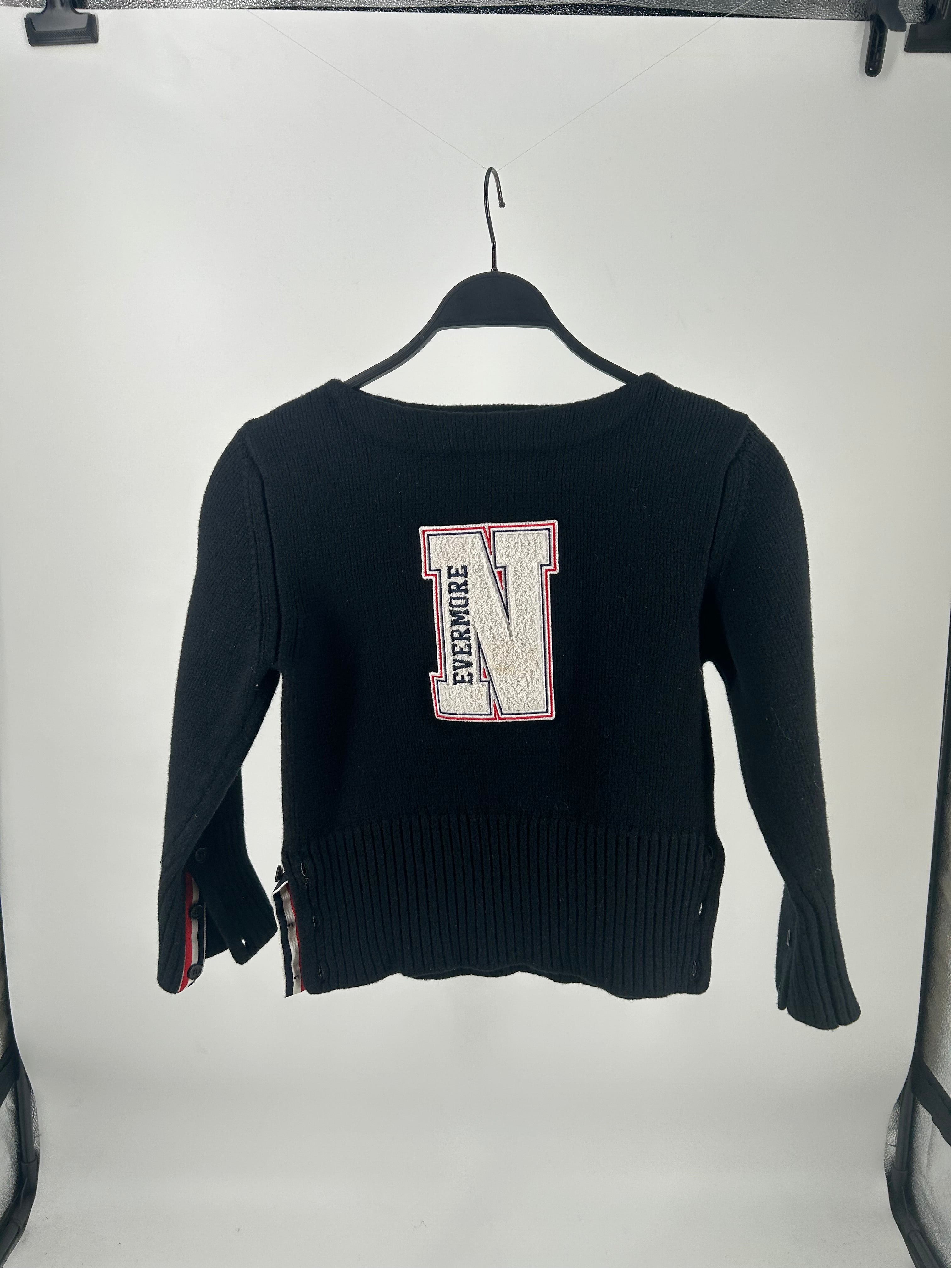 THOM BROWNE. NEW YORK/Sweatshirt/1/Wool/BLK/RN 133280 view 1