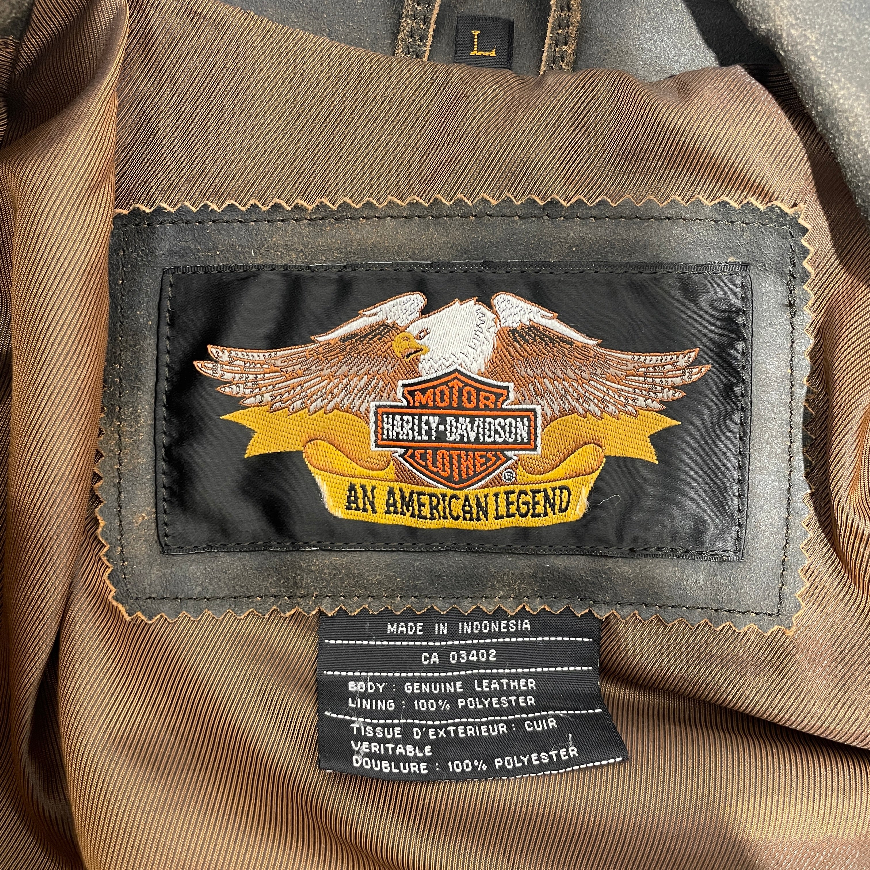 HARLEY DAVIDSON/Jacket/L/BRW/BILLINGS view 3