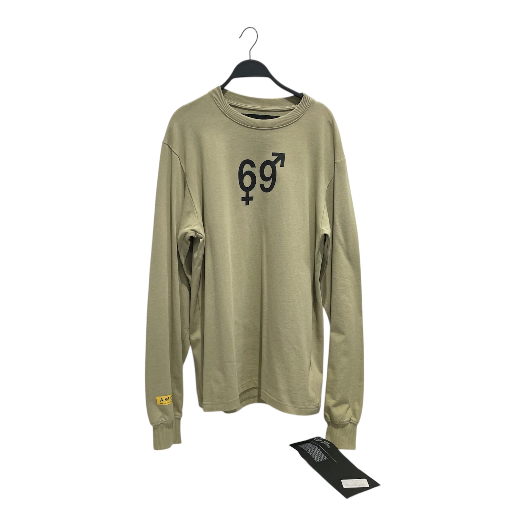 HOOD BY AIR./LS T-Shirt/S/Cotton/GRN/69 view 1