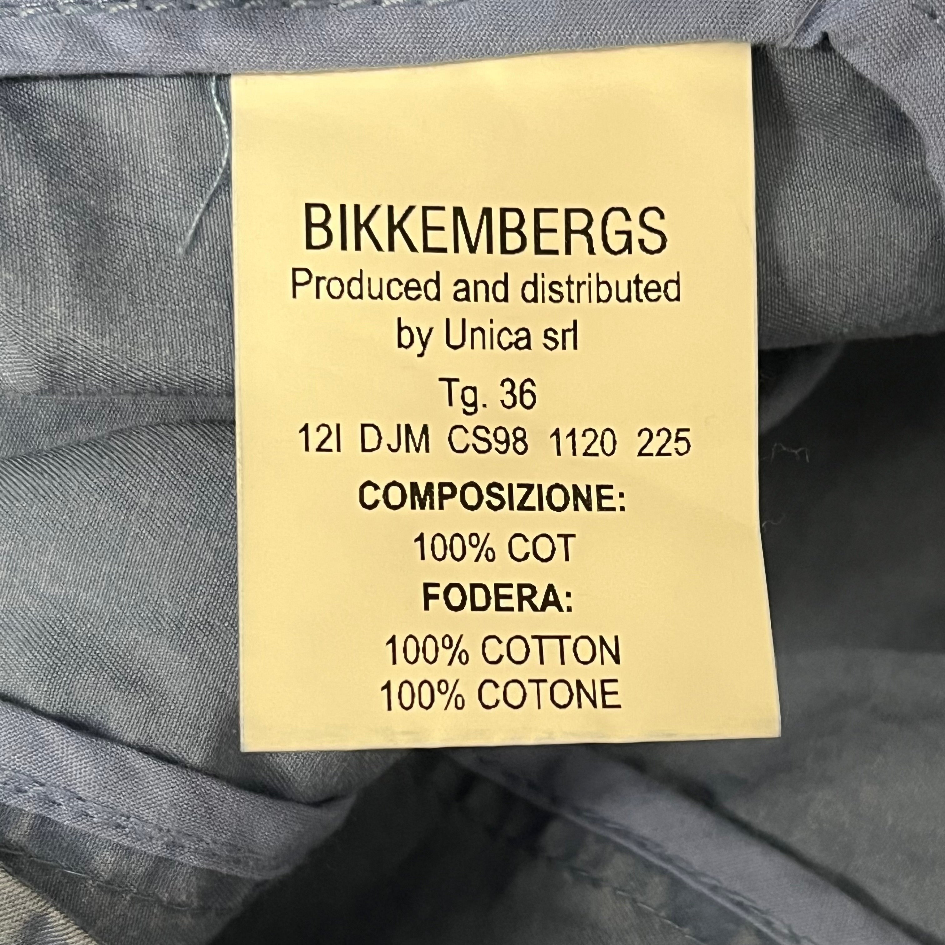 BIKKEMBERGS/Tailored Jkt/SS/Cotton/BLU/ view 4