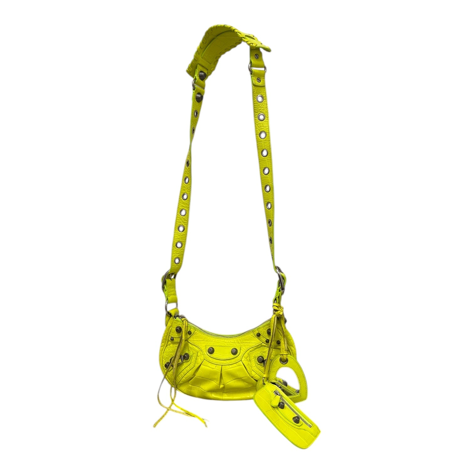 BALENCIAGA/Cross Body Bag/Leather/GRN/NEO CAGOLE view 1