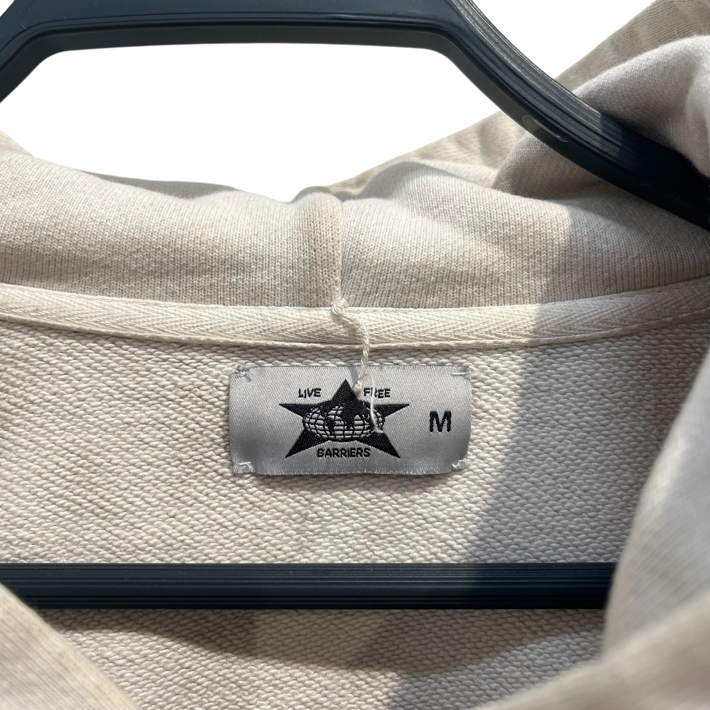 BARRIERS/Hoodie/M/Cotton/WHT/BOB MARLEY GRAPHIC view 2