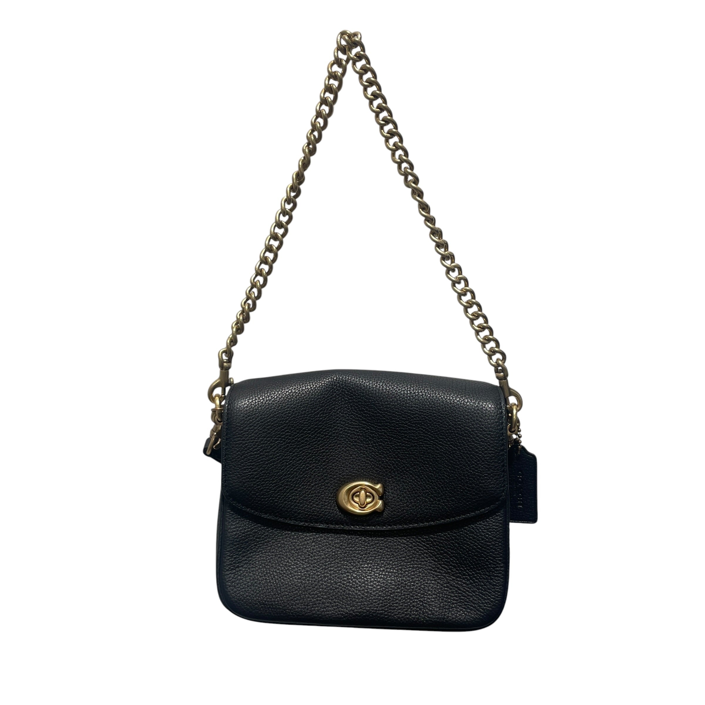 COACH/Cross Body Bag/Leather/BLK/cassie view 1