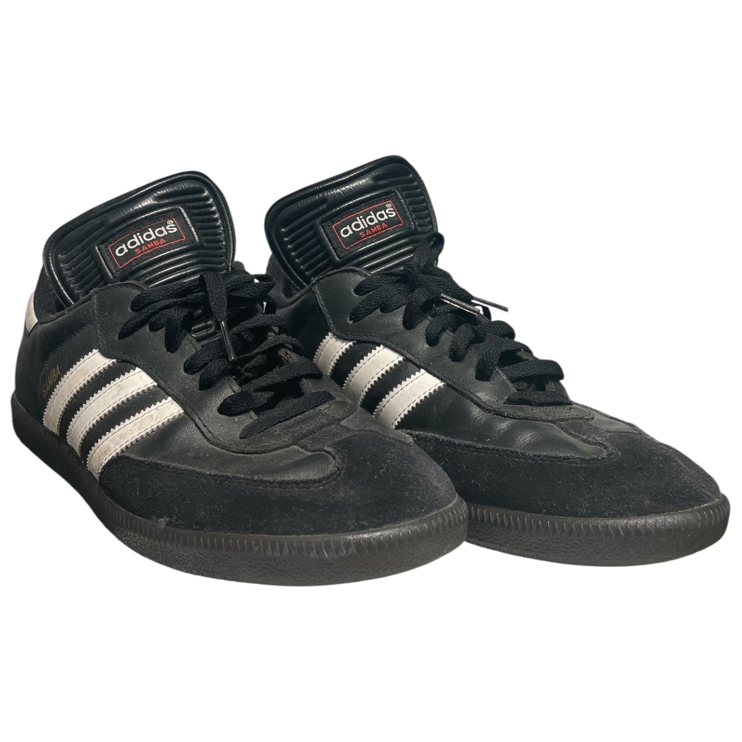 adidas/Low-Sneakers/US 11/Leather/BLK/ADIDAS SAMBAS view 1