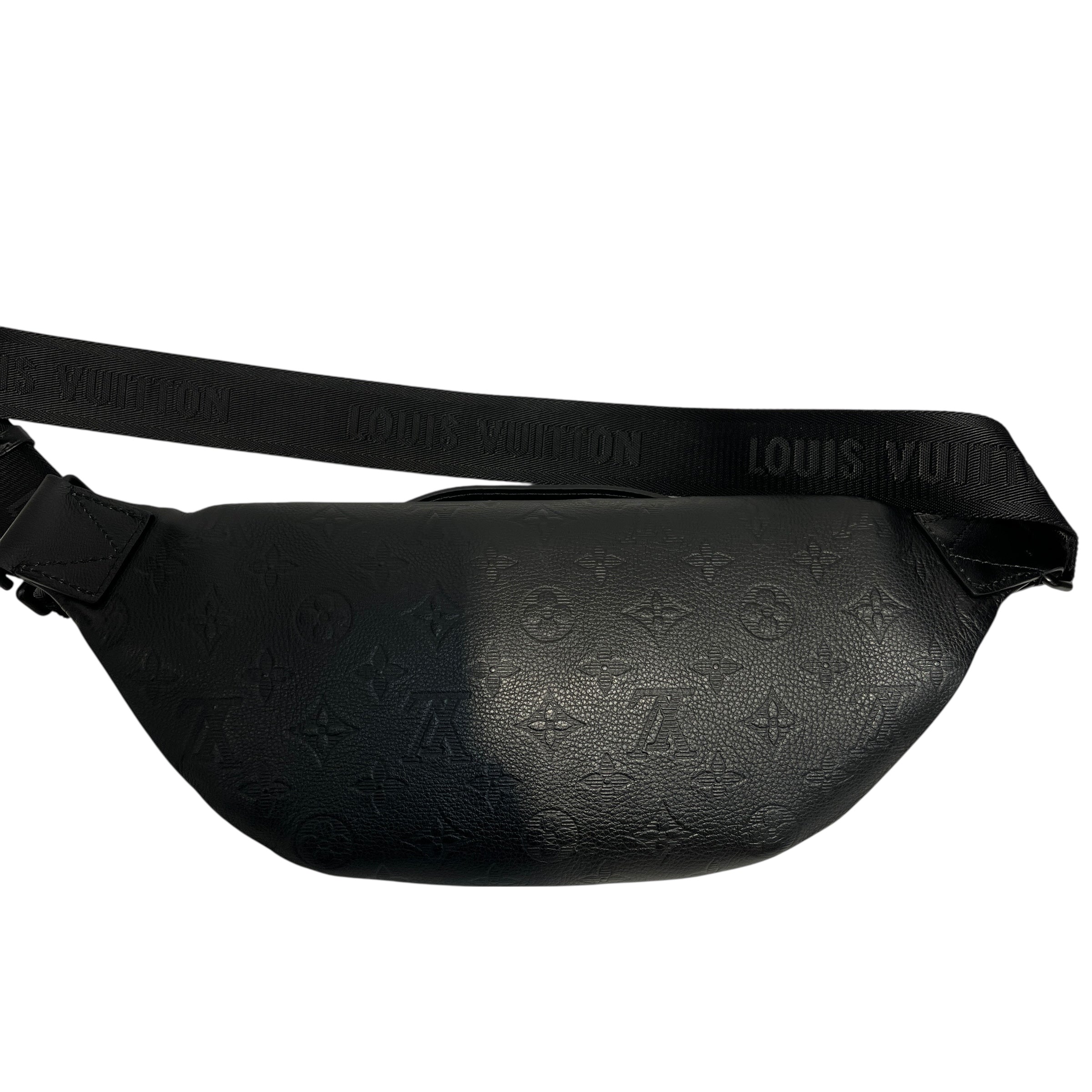 LOUIS VUITTON/Bag/Monogram/Cotton/BLK/rush bumbag view 2