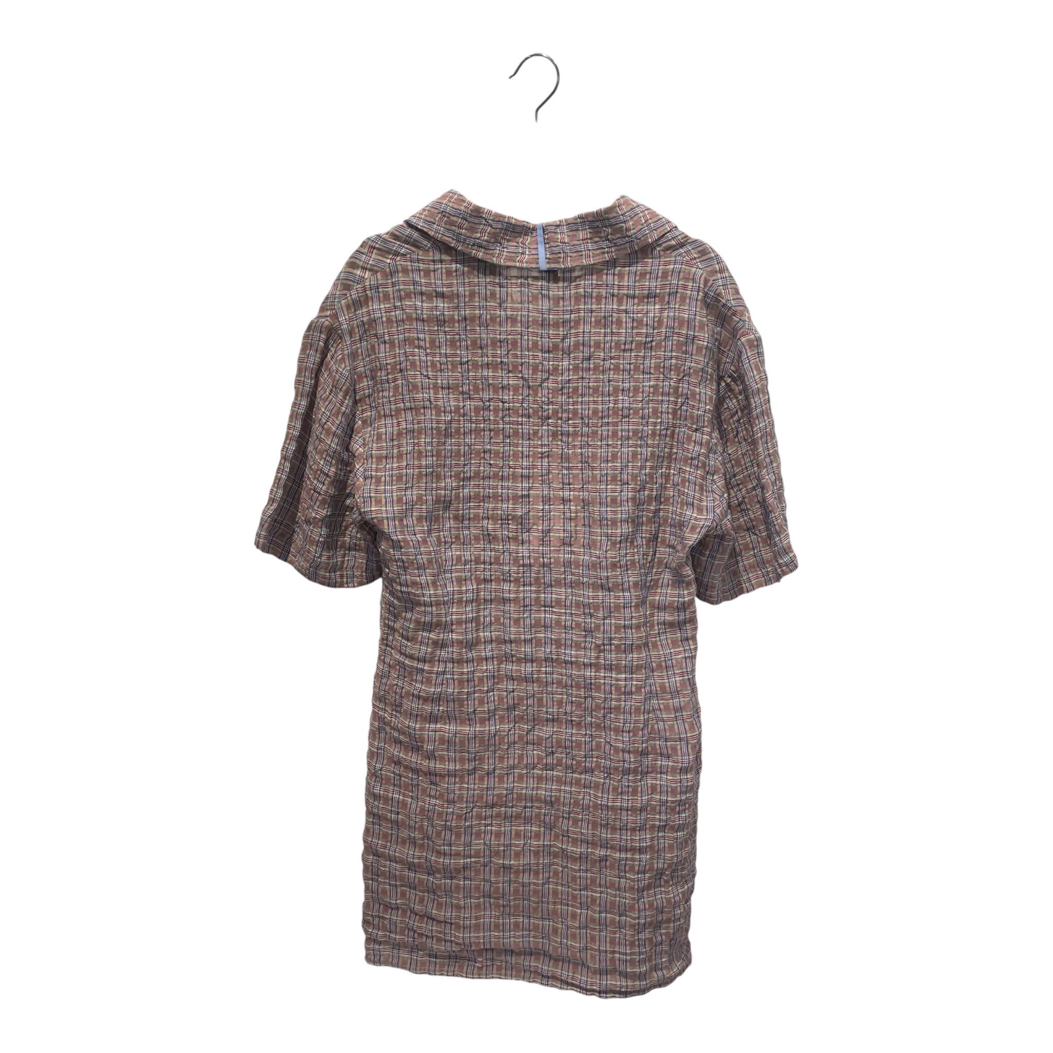 Alexander McQueen/LS Shirt/M/Cotton/MLT/Stripe/CRINKLE POLO view 2