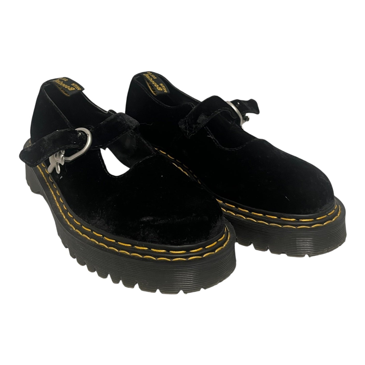 Heaven By Marc Jacobs/Dr.Martens/Shoes/EU 42/Velour/BLK/ADDINA BEX view 1