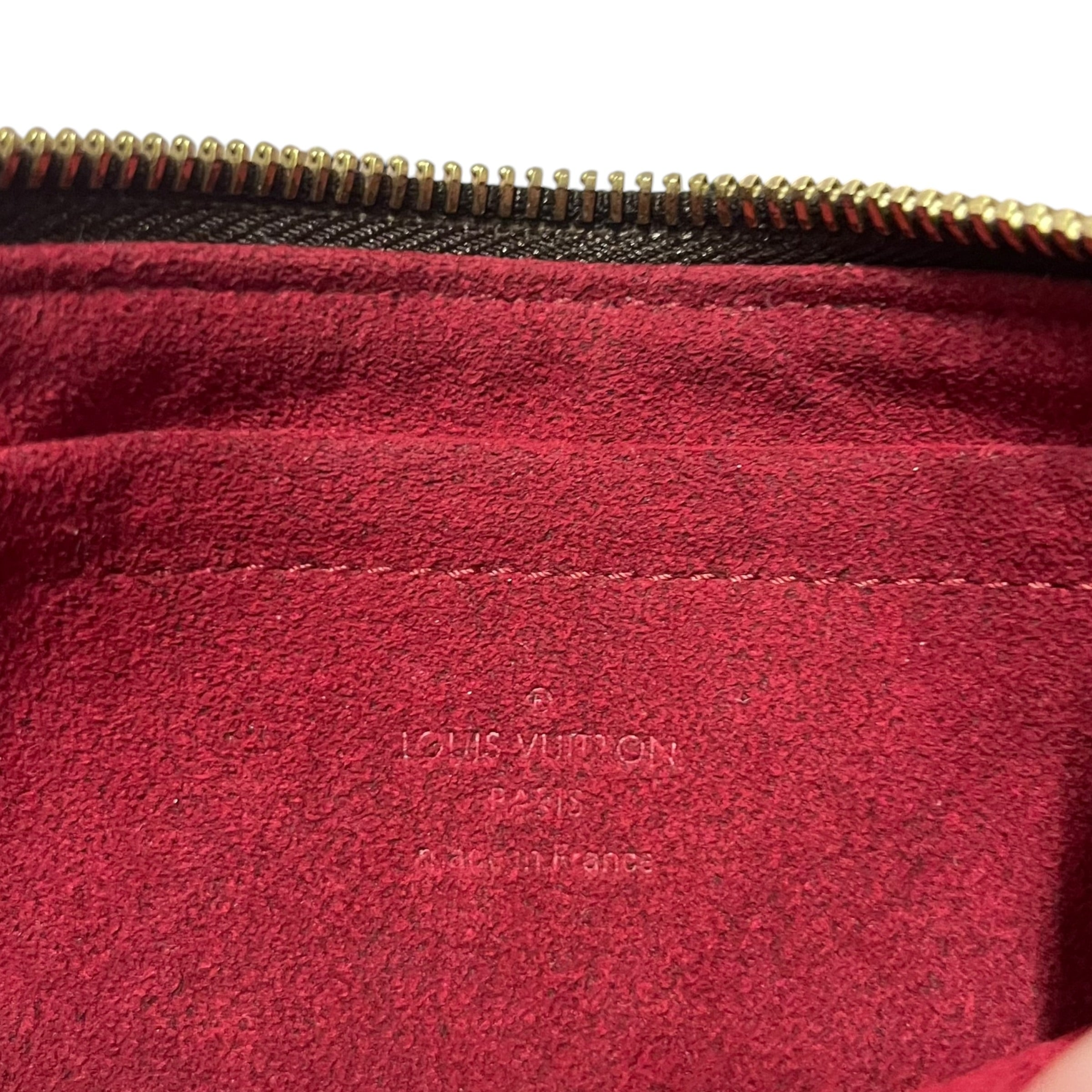 LOUIS VUITTON/Hand Bag/Monogram/Leather/BRW/trunk label view 4