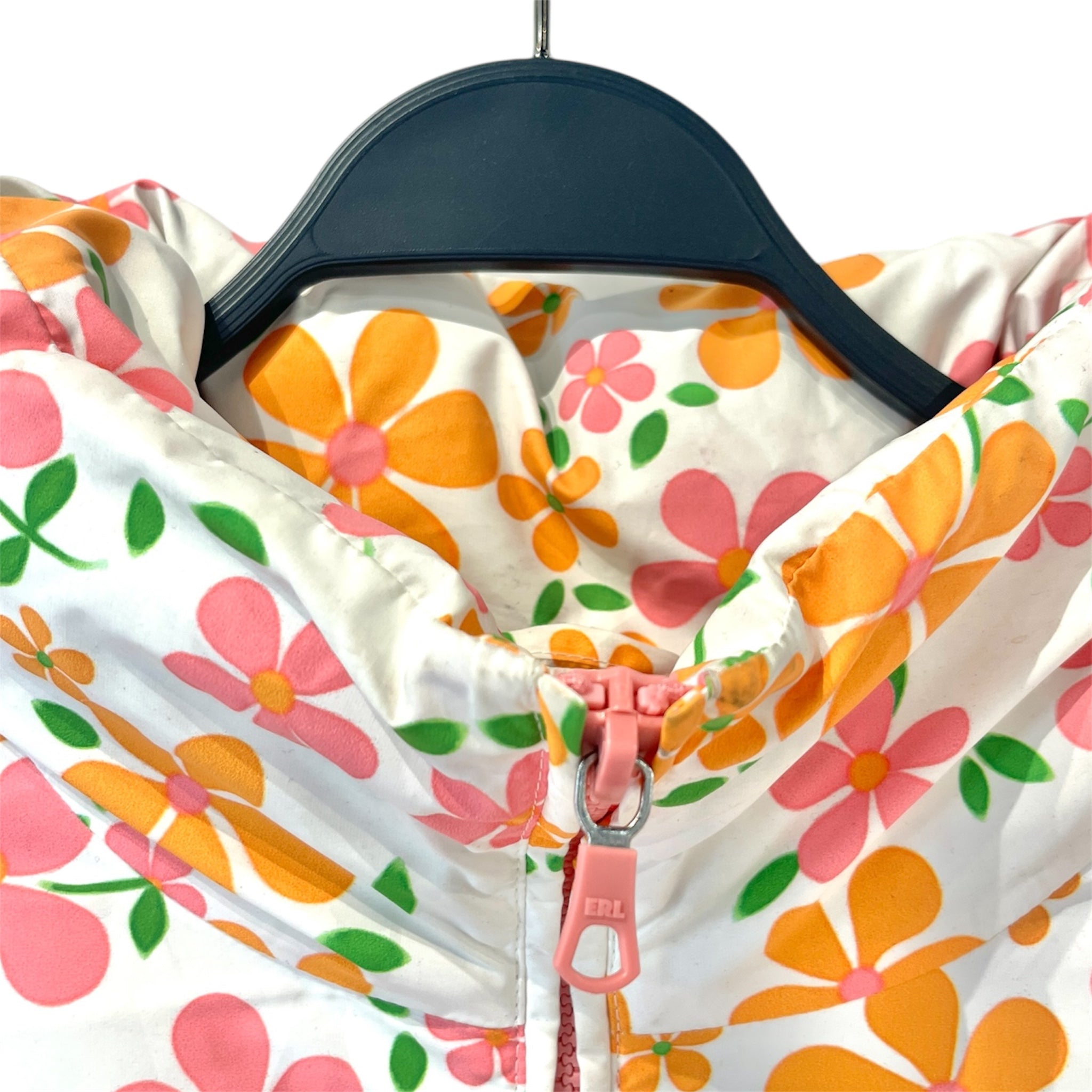 ERL/Puffer Jkt/XL/Polyester/WHT/FLOWERS view 7