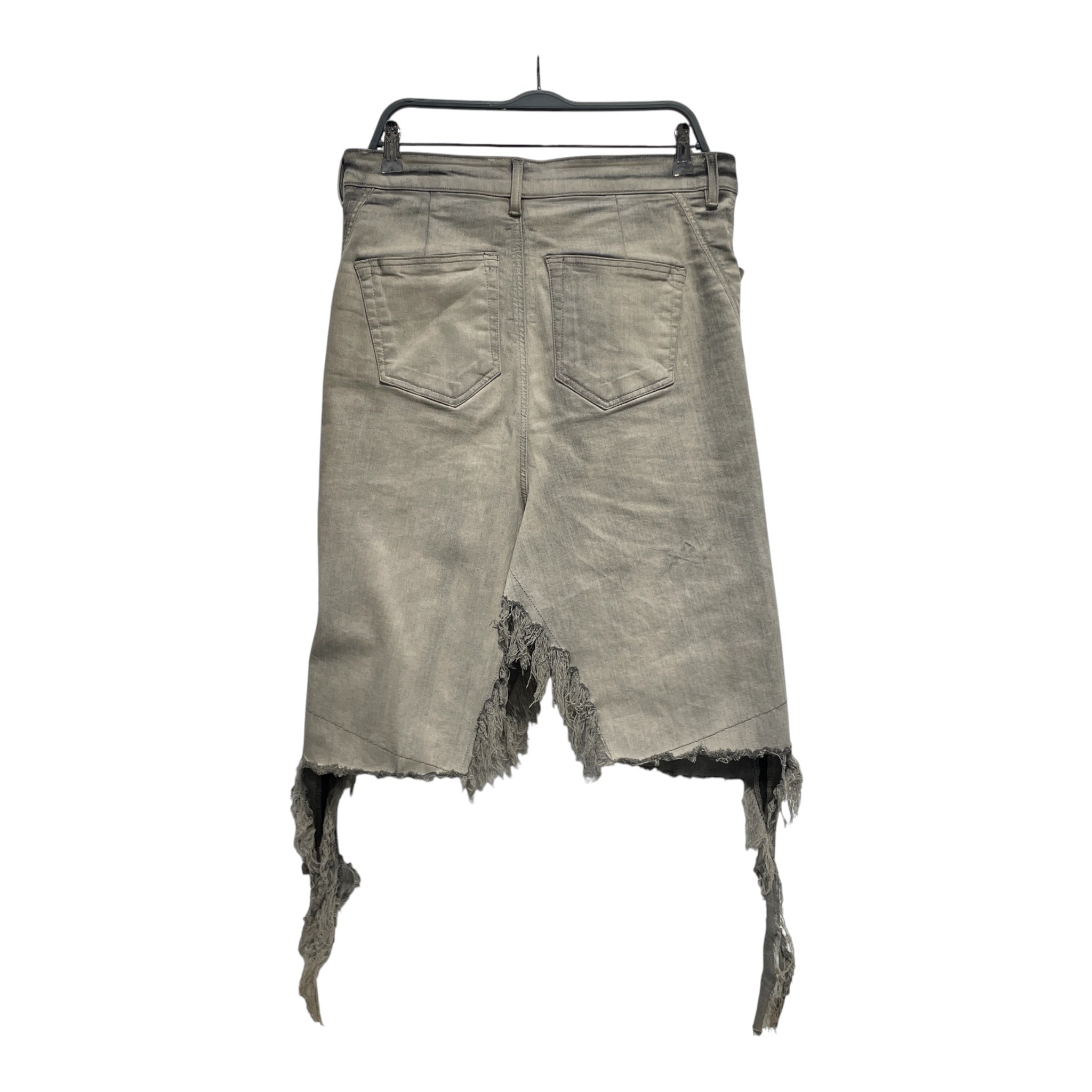 Rick Owens/Long Skirt/31/Denim/GRY/DRKSHDW SKIRT view 2