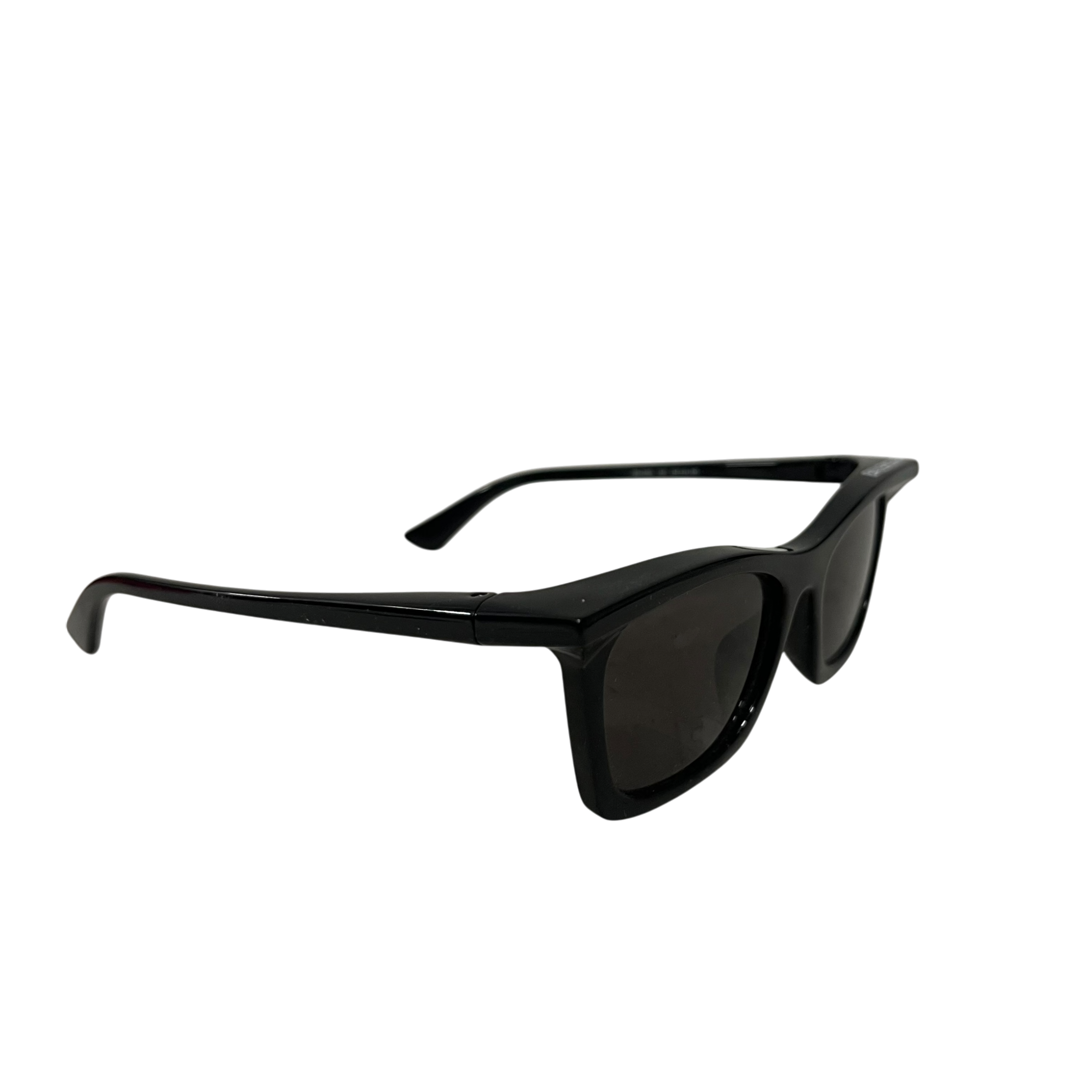 BALENCIAGA/Sunglasses/Celluloid/BLK/on frame view 2