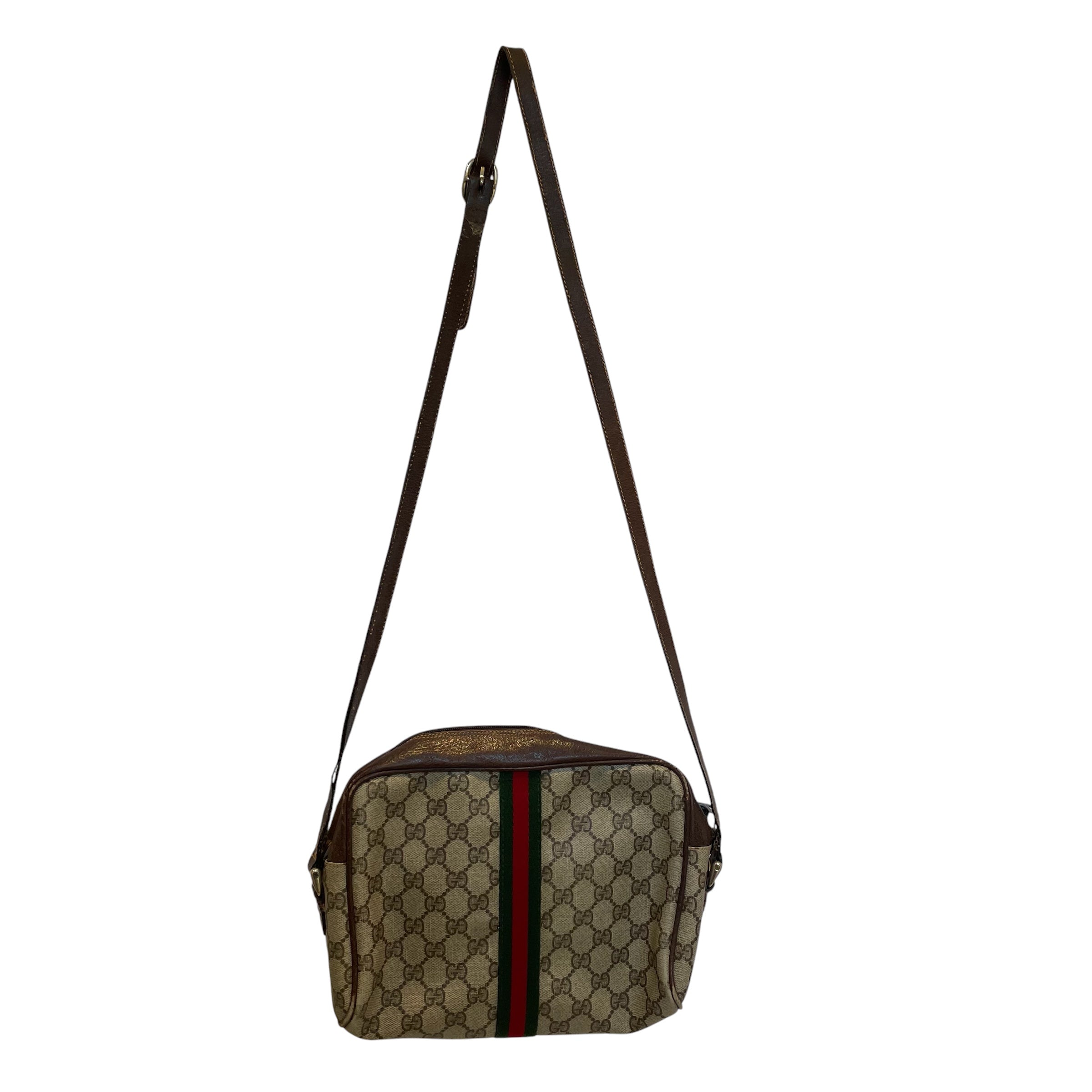 GUCCI/Bag/Monogram/BRW/GG SUPREME SHERRY LINE view 2