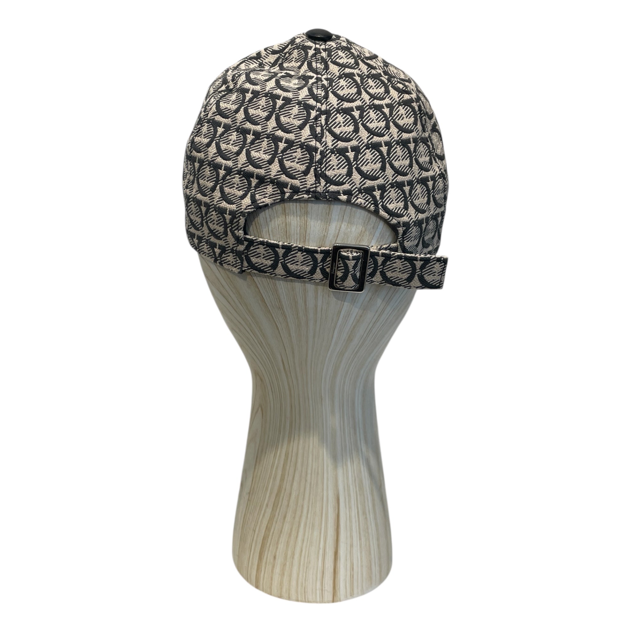 Salvatore Ferragamo/Cap/OS/All Over Print/Cotton/BEG/Interlocking Gancini Print Cap view 3