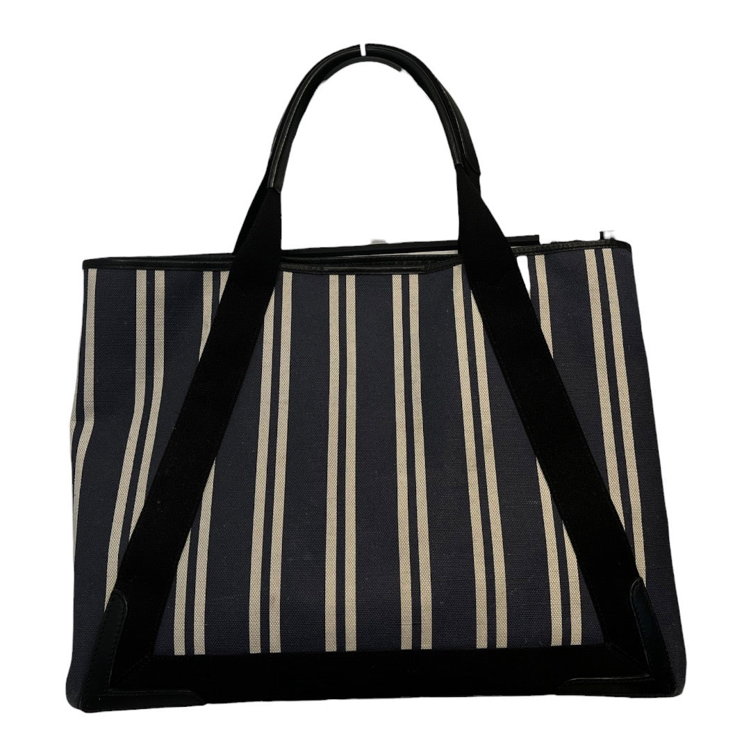 BALENCIAGA/Tote Bag/Stripe/NVY/cabas view 2