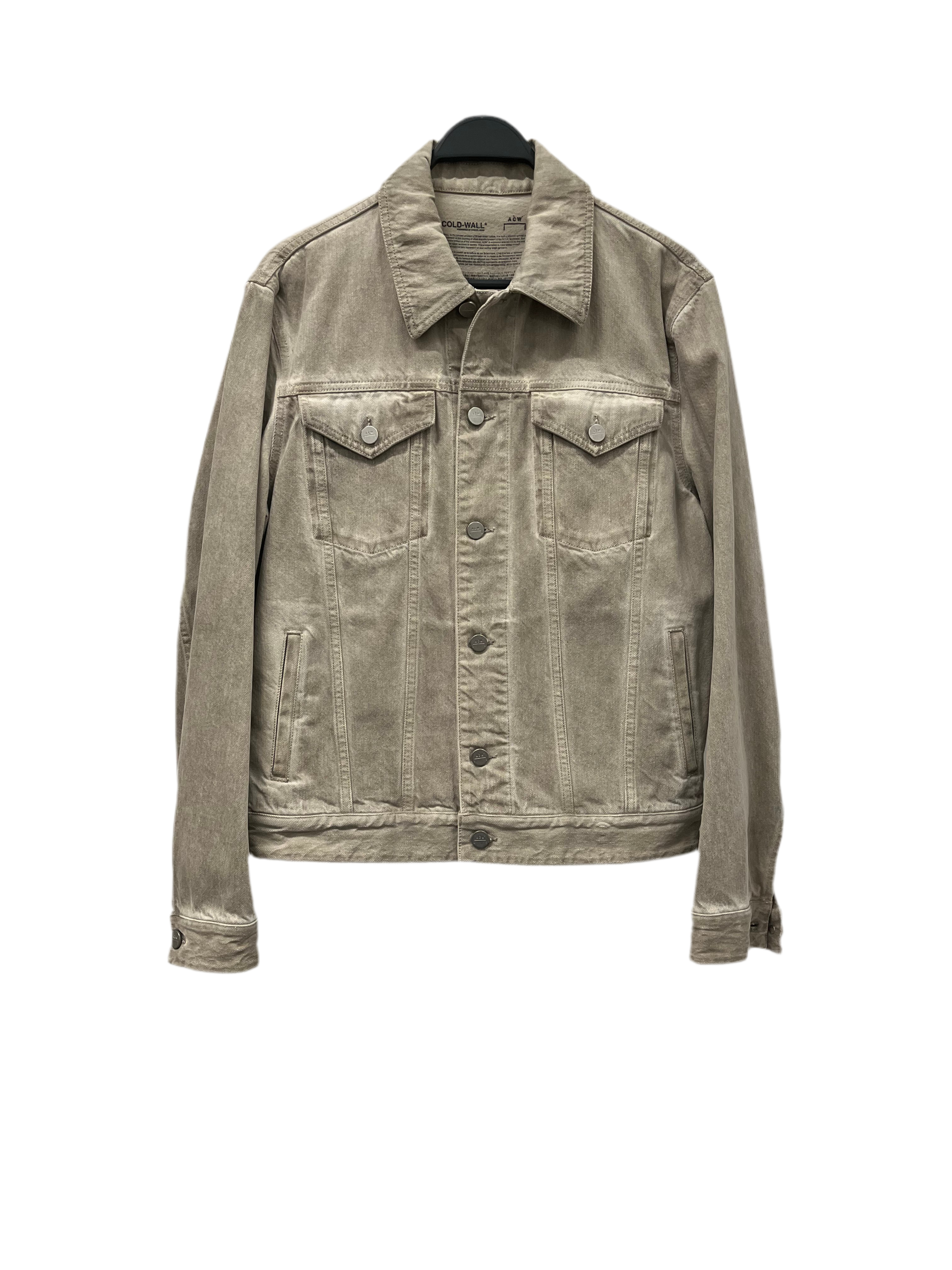 A-COLD-WALL/Jacket/S/Cotton/GRY/TRUCKER JCKT/4 BUTTONS view 1
