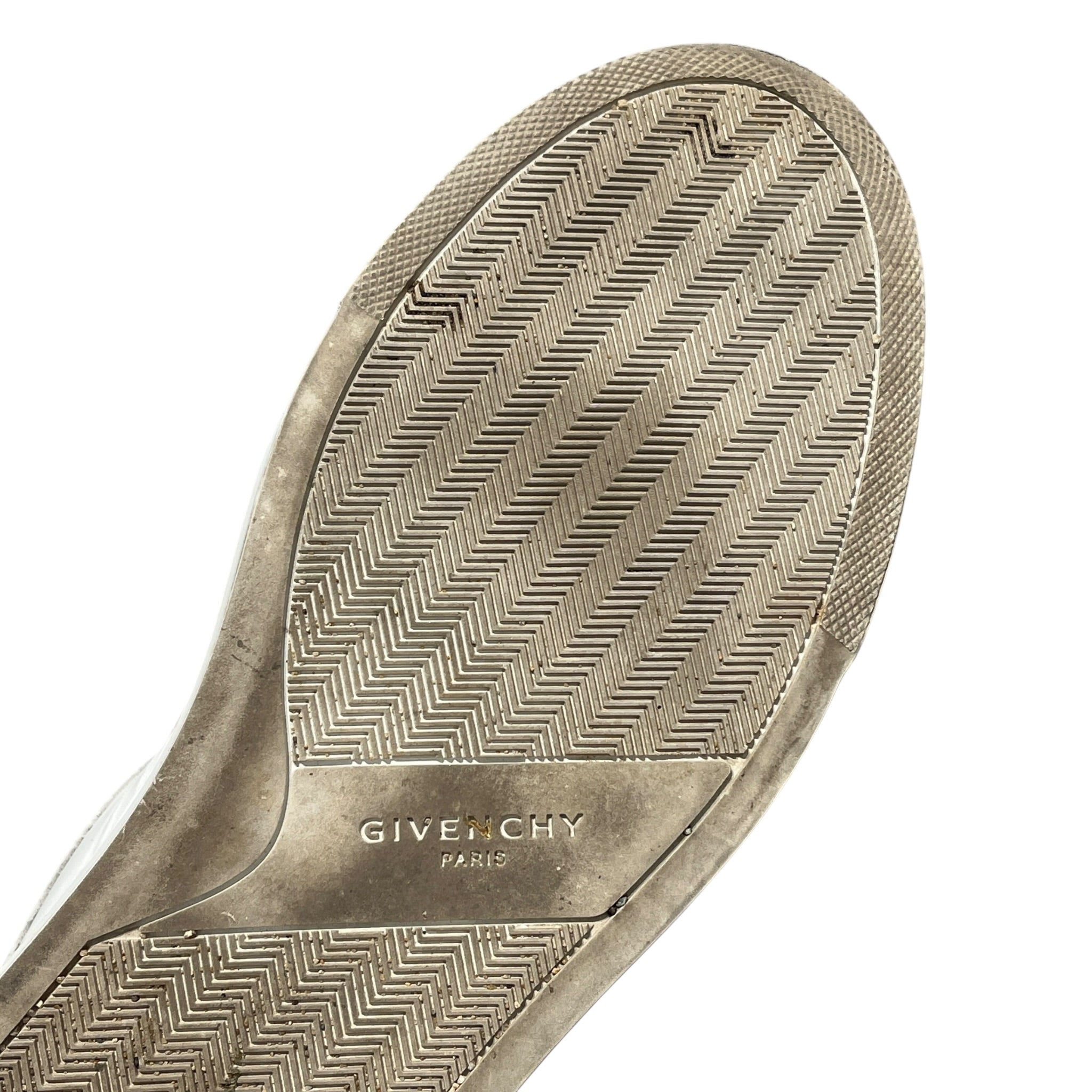 GIVENCHY/Low-Sneakers/EU 40/Graphic/Leather/WHT/urban slip - grafitti logo view 8