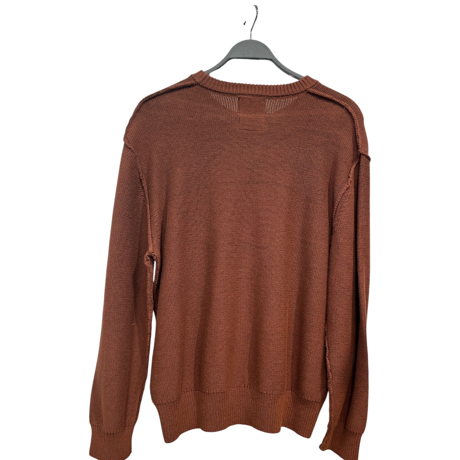 KIDSUPER STUDIOS/Heavy Sweater/L/Cotton/BRW/abstract shap graphic view 2