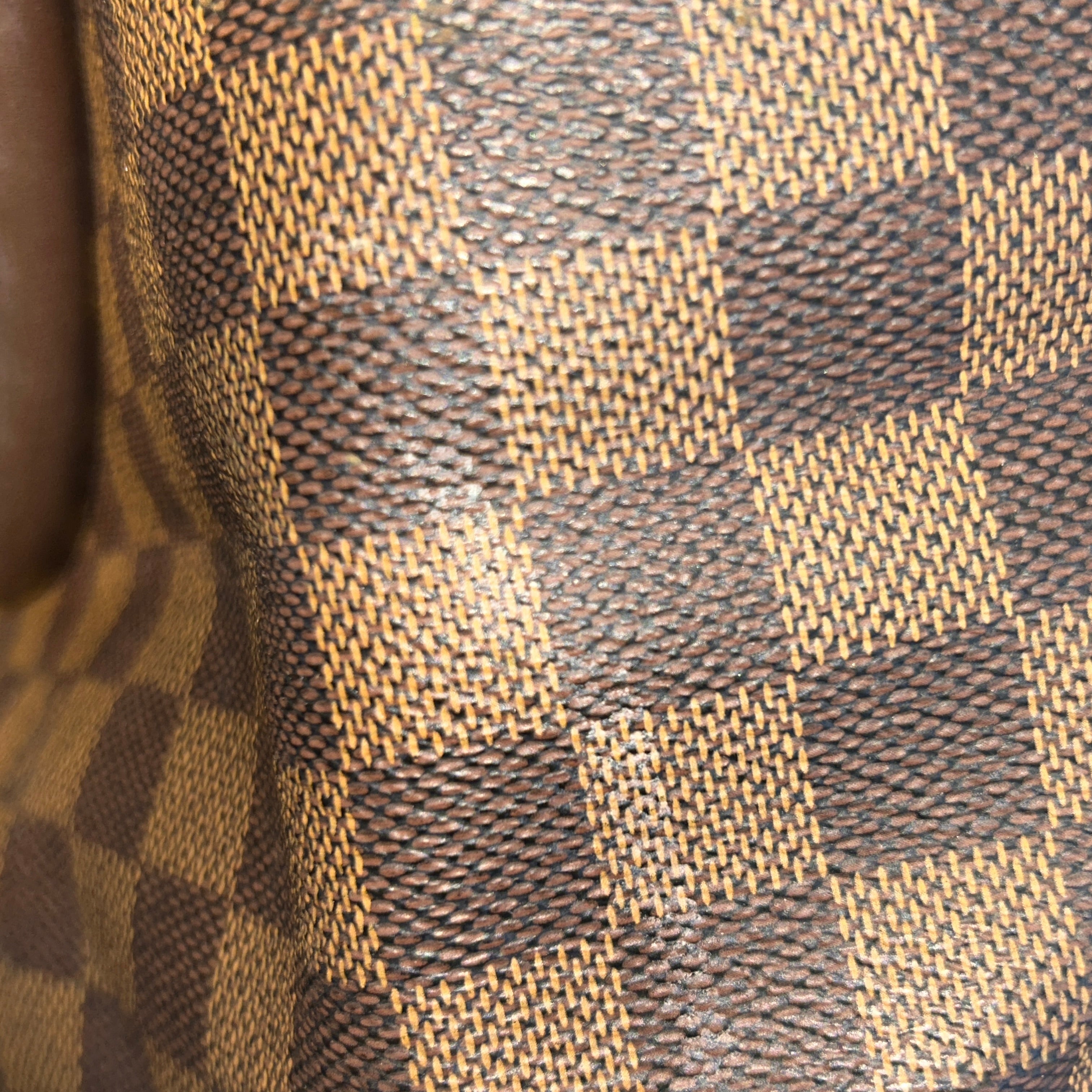 LOUIS VUITTON/Hand Bag/Houndstooth Check/Leather/BRW/saleya pm view 10