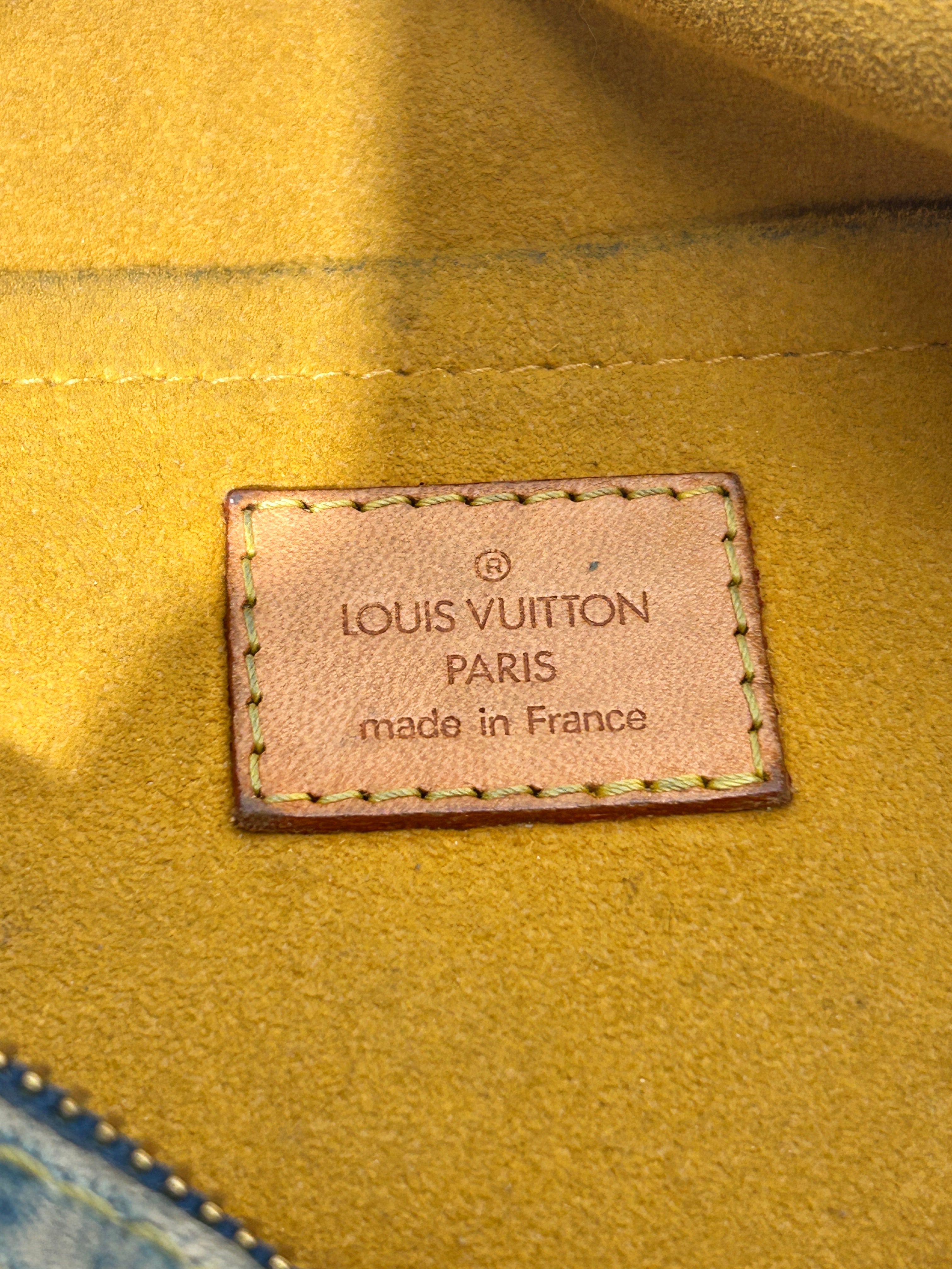 LOUIS VUITTON/Bag/Monogram/Denim/BLU/Monogram Baggy PM view 5