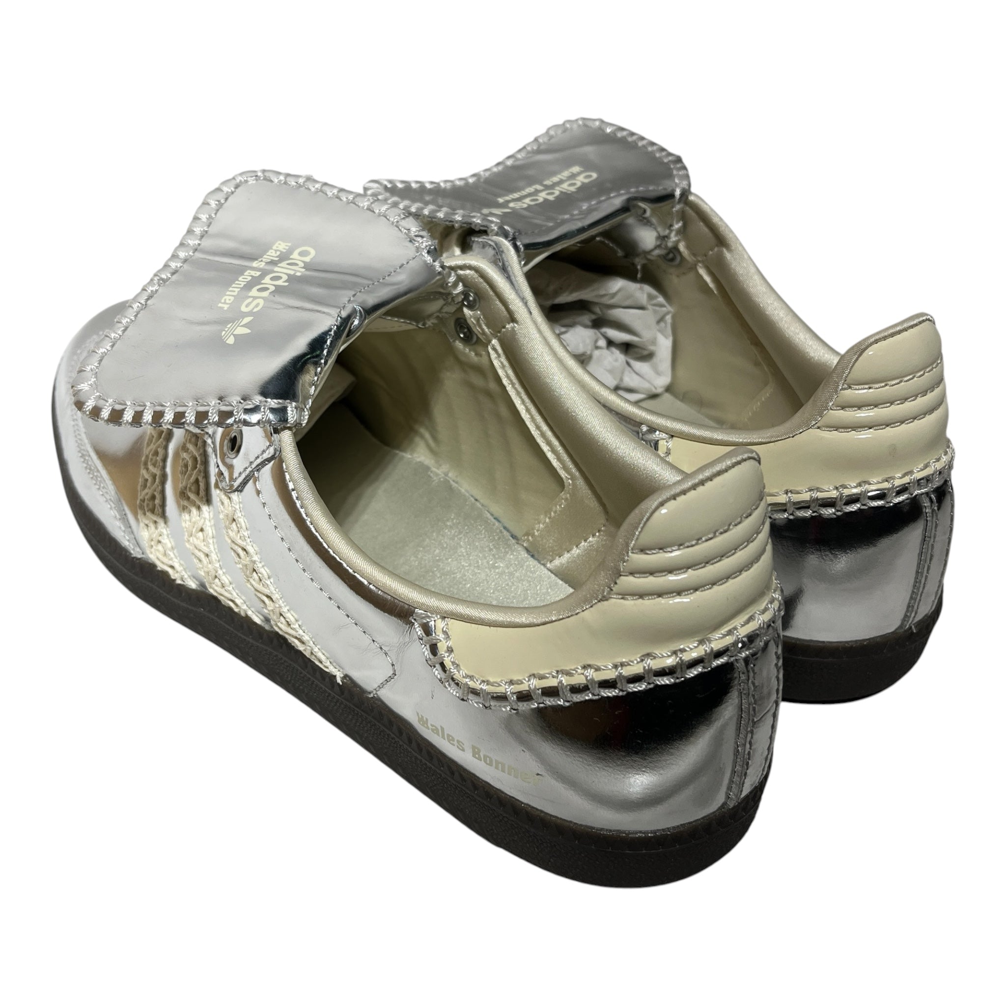 adidas/WALES BONNER/Low-Sneakers/US 11/Leather/SLV/samba view 2
