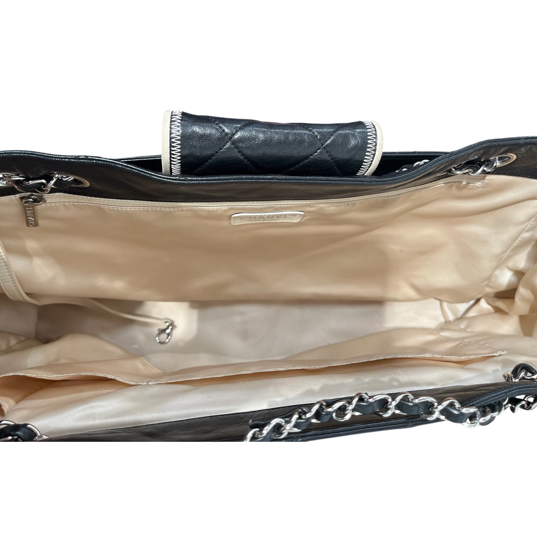 CHANEL/Bag/Lambskin/BLK/EAST WEST LAMBSKIN REISSUE view 6