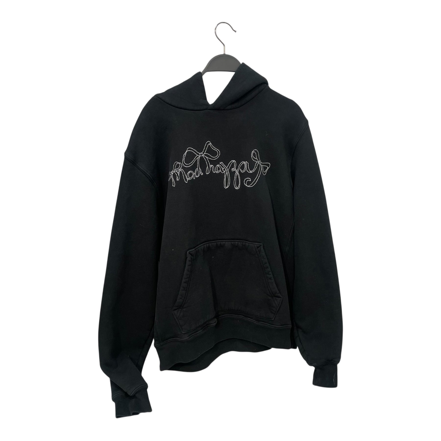 MAD HAPPY/Hoodie/M/Cotton/BLK/mad happy bow – 2nd STREET USA